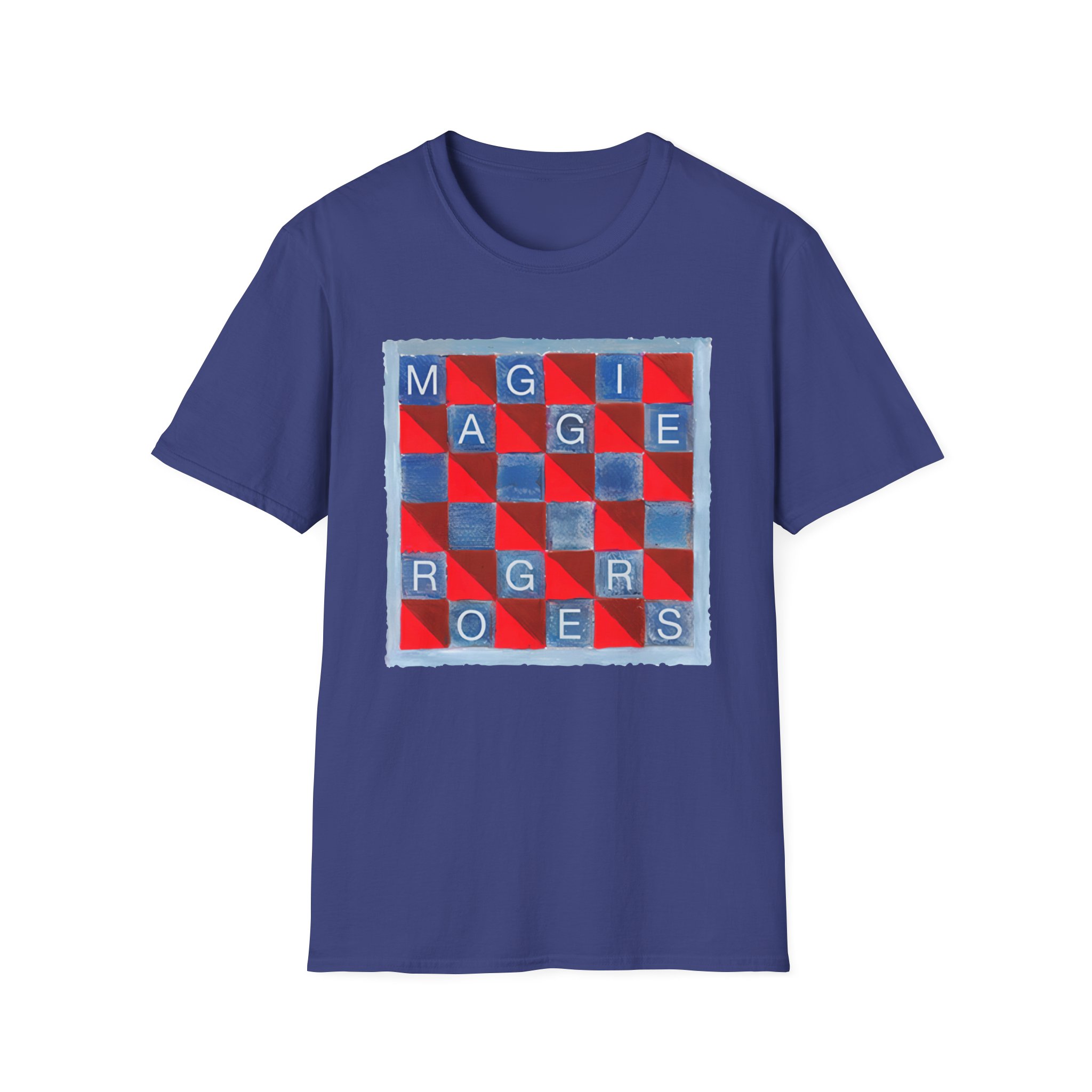 Maggie Rogers Checkmate Unisex Softstyle T-Shirt