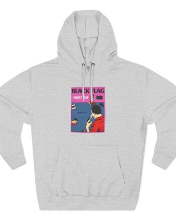 Black Flag Family Man Three-Panel Fleece Hoodie
