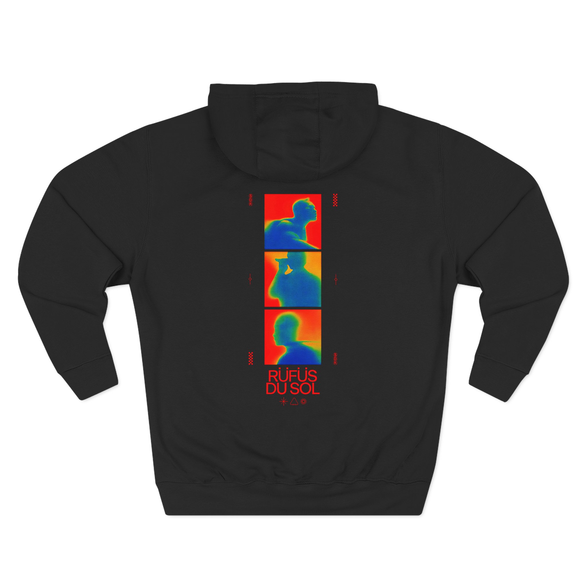 Rufus Du Sol Three-Panel Fleece Hoodie