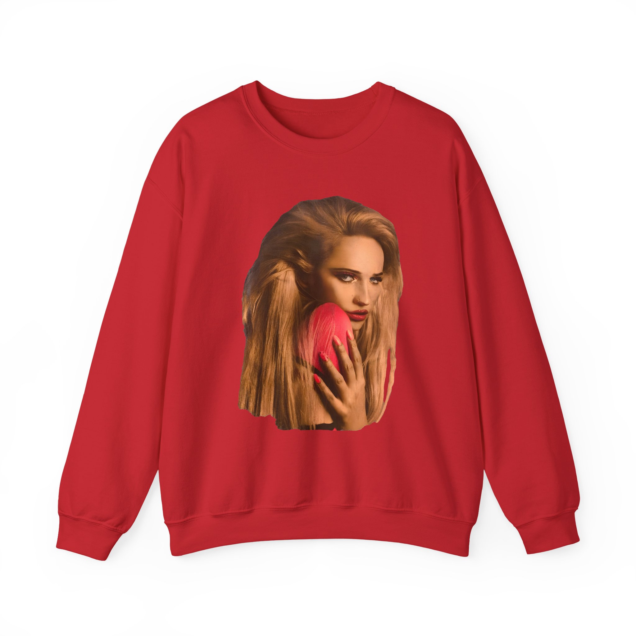 Kim Petras Glam Shot Unisex Heavy Blendâ„¢ Crewneck Sweatshirt