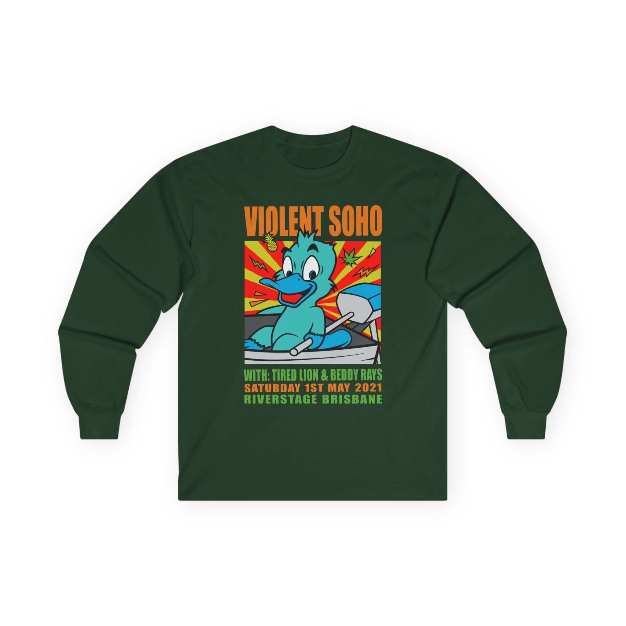 Violent Soho Event Poster Unisex Ultra Cotton Long Sleeve Tee