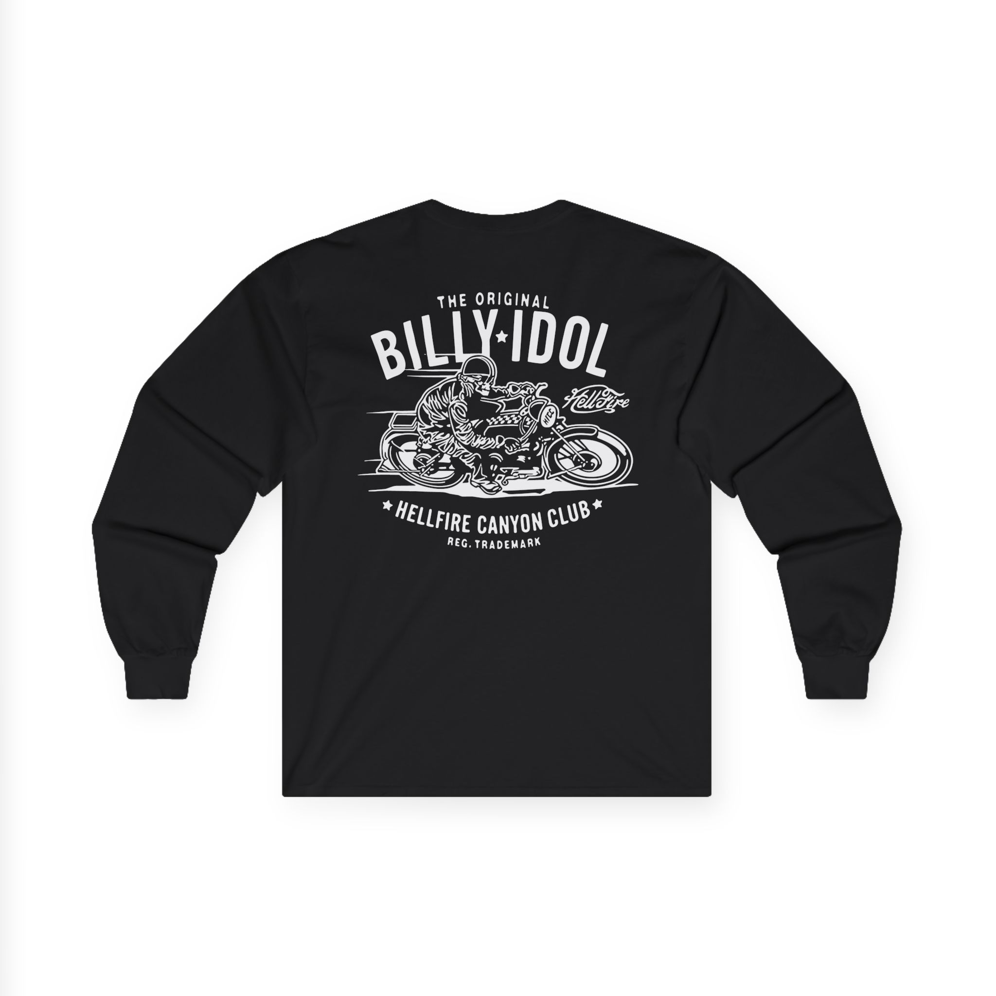 Billy Idol the Original Hellfire Canyon Club Unisex Ultra Cotton Long Sleeve Tee
