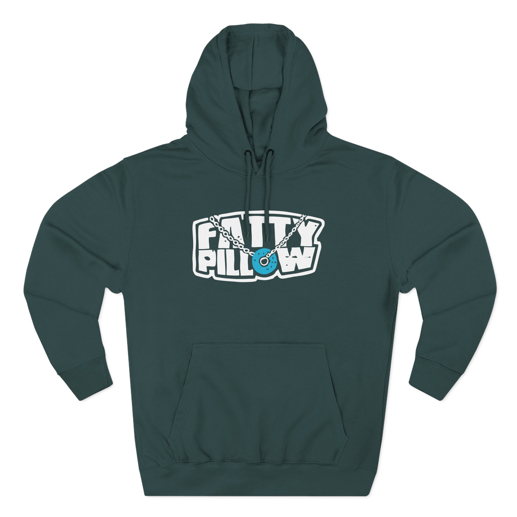 Fattypillow Three-Panel Fleece Hoodie