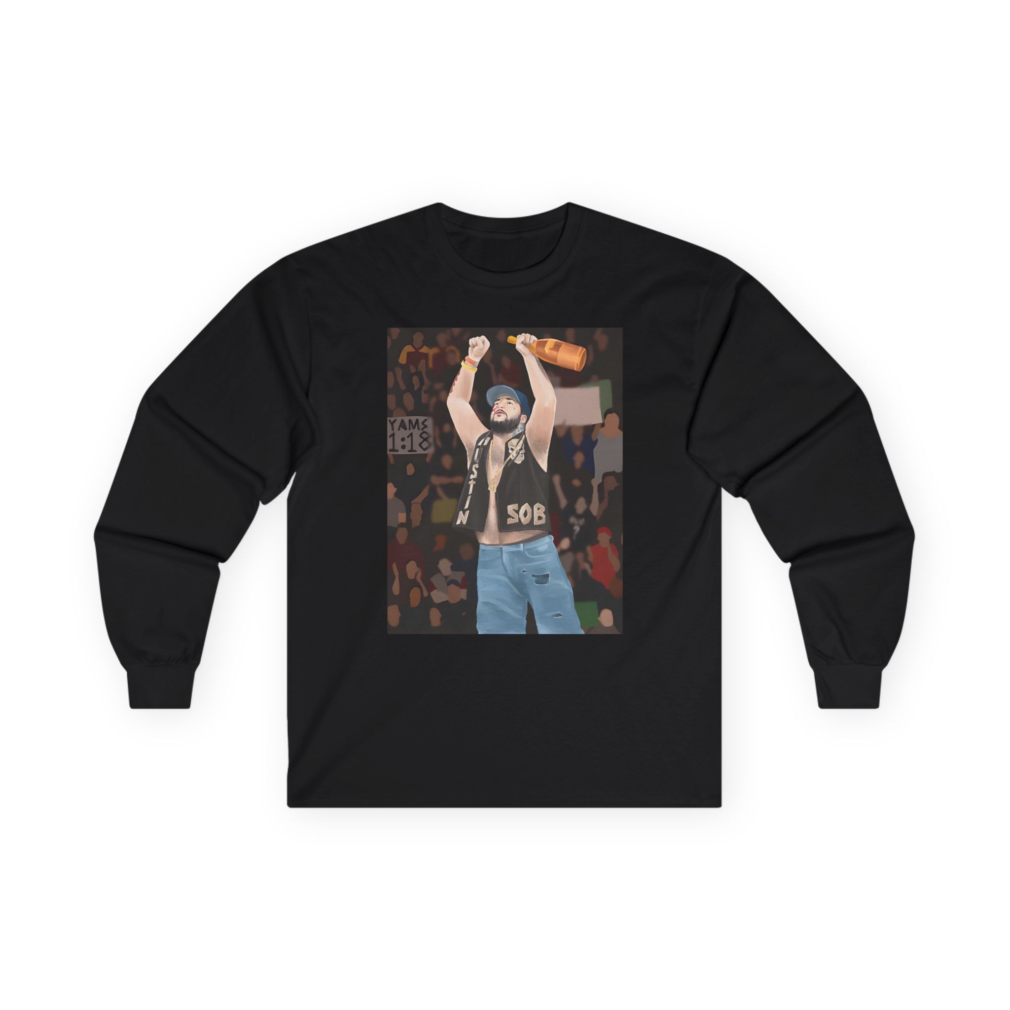 Asap Mob Vlone X Asap Yams Unisex Ultra Cotton Long Sleeve Tee