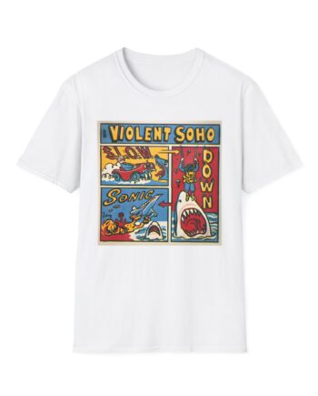 Violent Soho Slow Down Sonic Unisex Softstyle T-Shirt