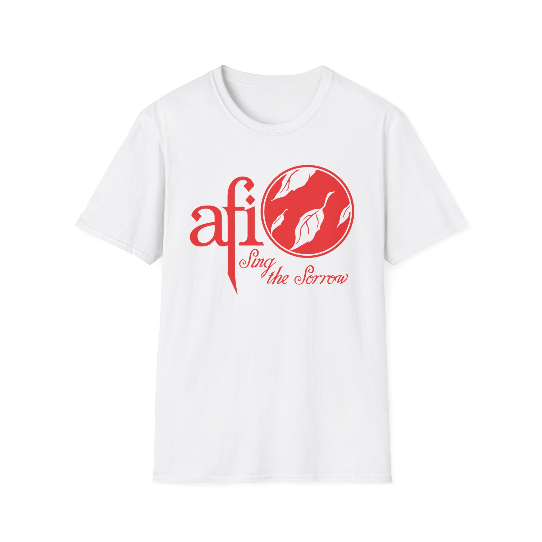 Afi Sing the Sorrow Unisex Softstyle T-Shirt