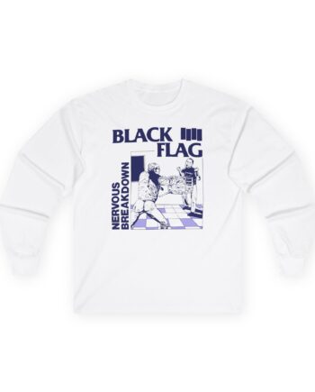 Black Flag Nervous Breakdown Unisex Ultra Cotton Long Sleeve Tee