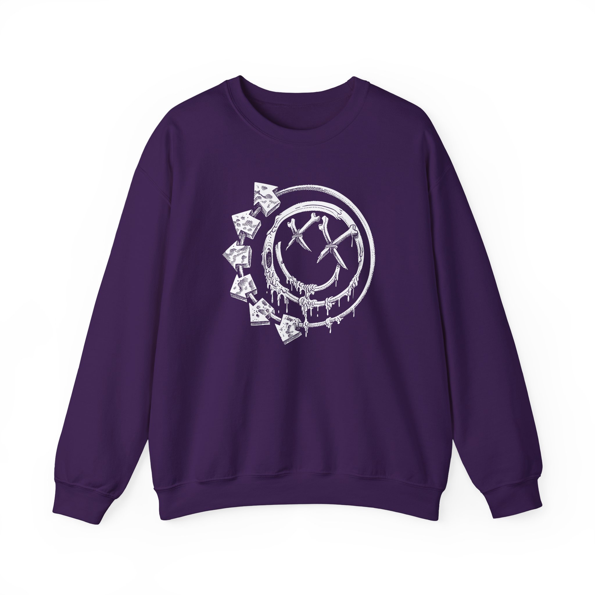 Blink 182 - Bones Unisex Heavy Blendâ„¢ Crewneck Sweatshirt