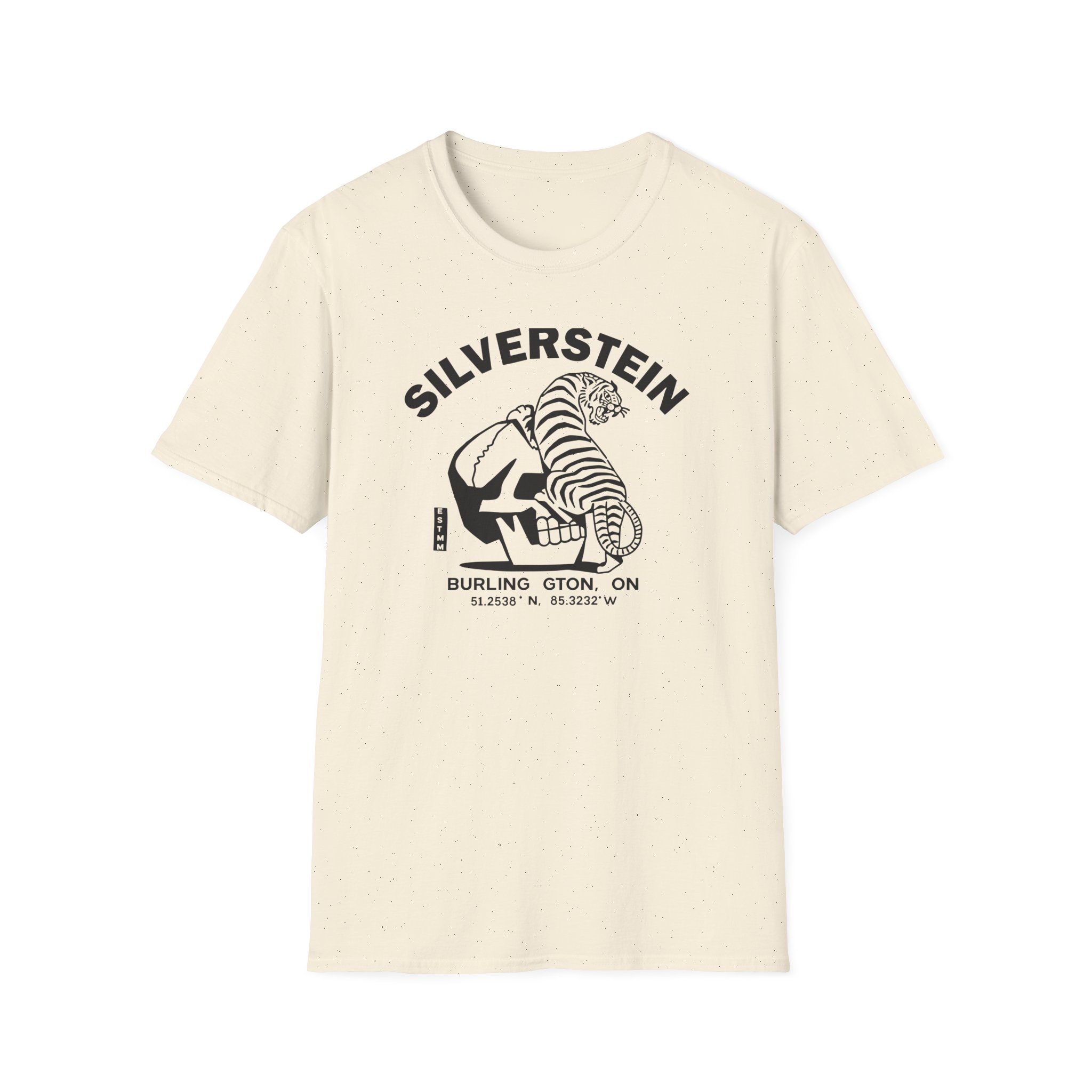Silverstein Tiger Skull Unisex Softstyle T-Shirt
