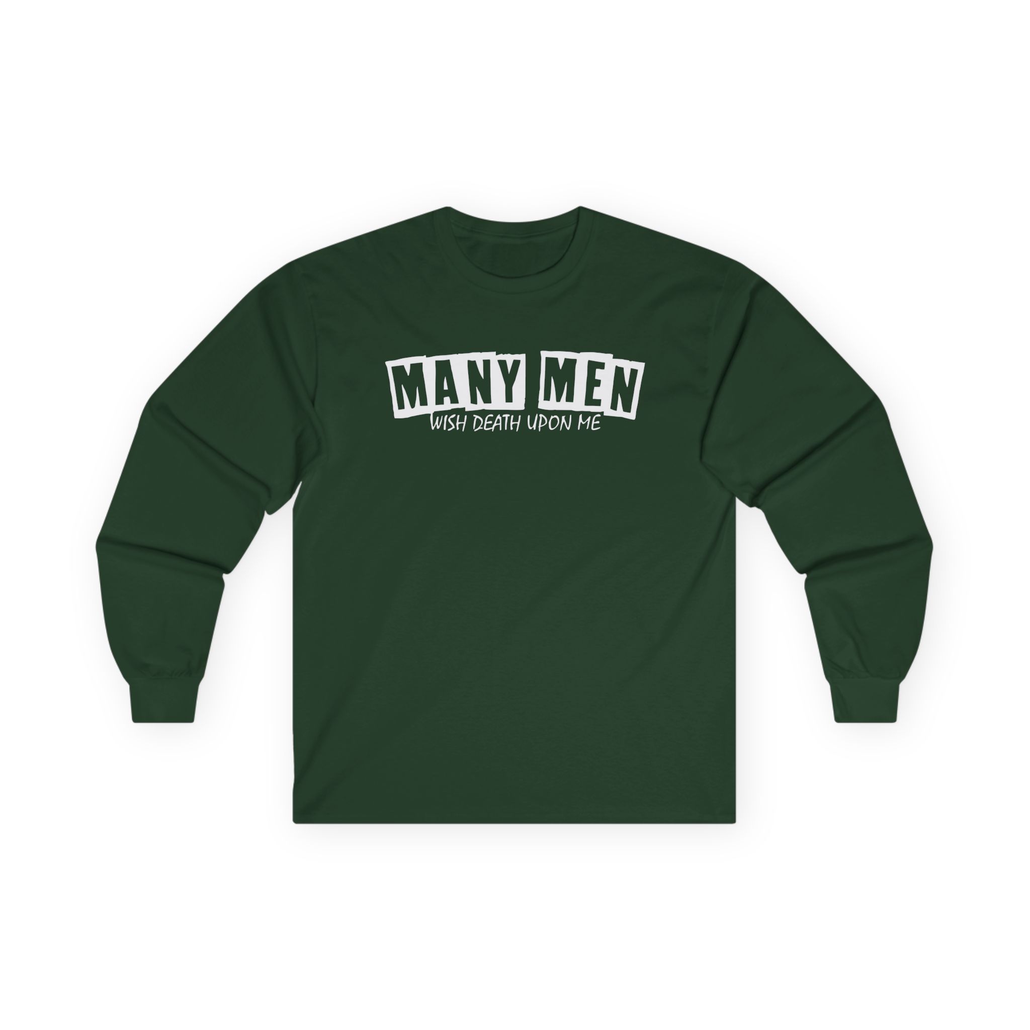 G-unit 50 Cent Many Men Wish Death Upon Me Unisex Ultra Cotton Long Sleeve Tee