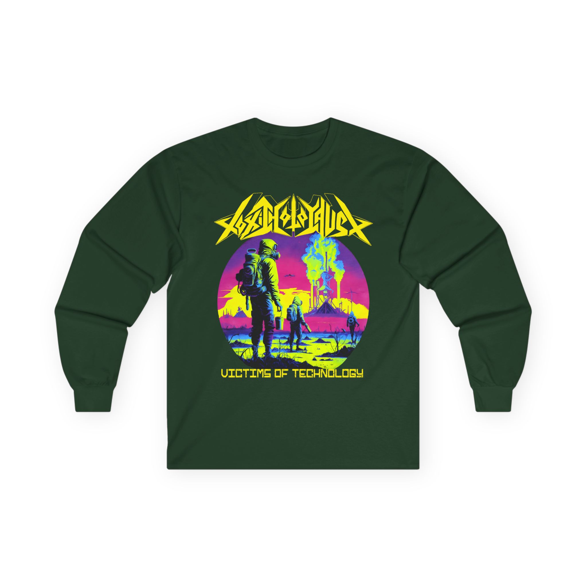 Toxic Holocaust Victims of Technology Unisex Ultra Cotton Long Sleeve Tee