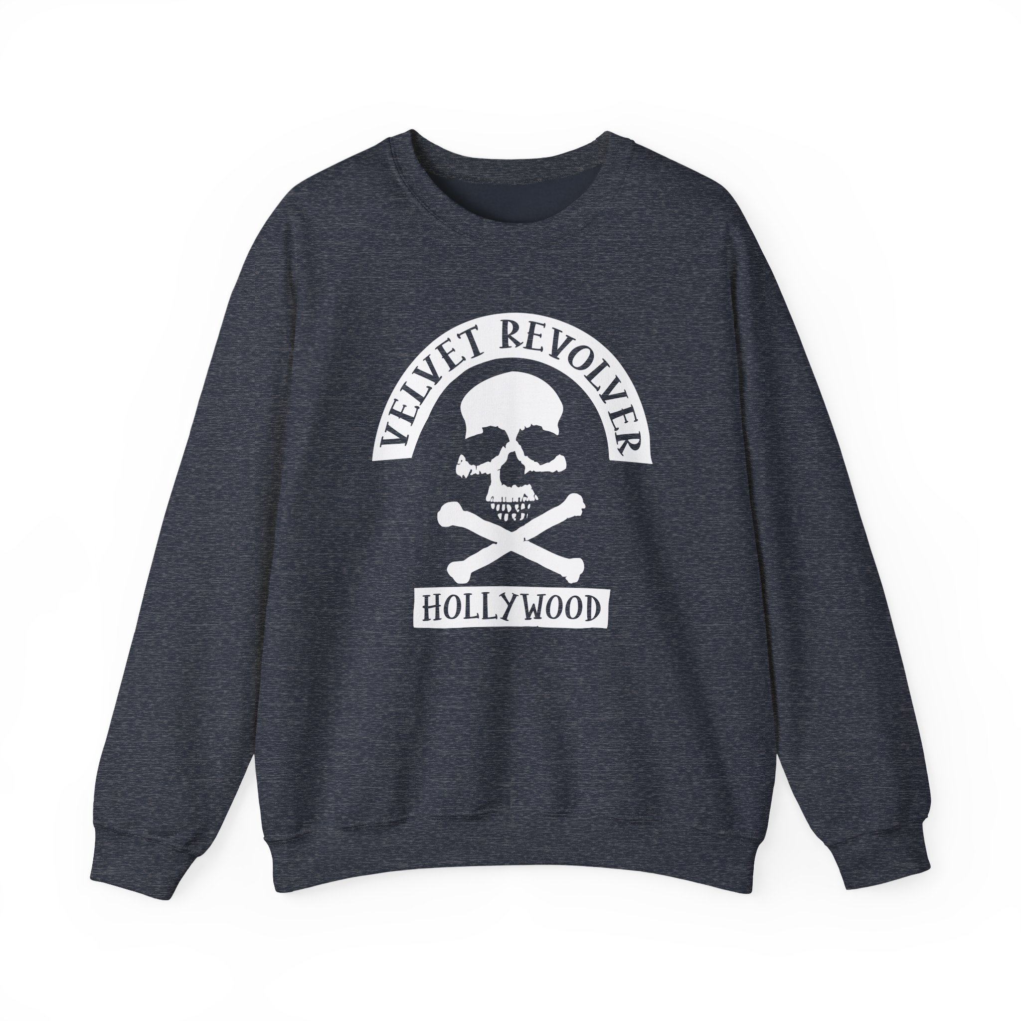 Velvet Revolver Skull Hollywood Unisex Heavy Blend Crewneck Sweatshirt