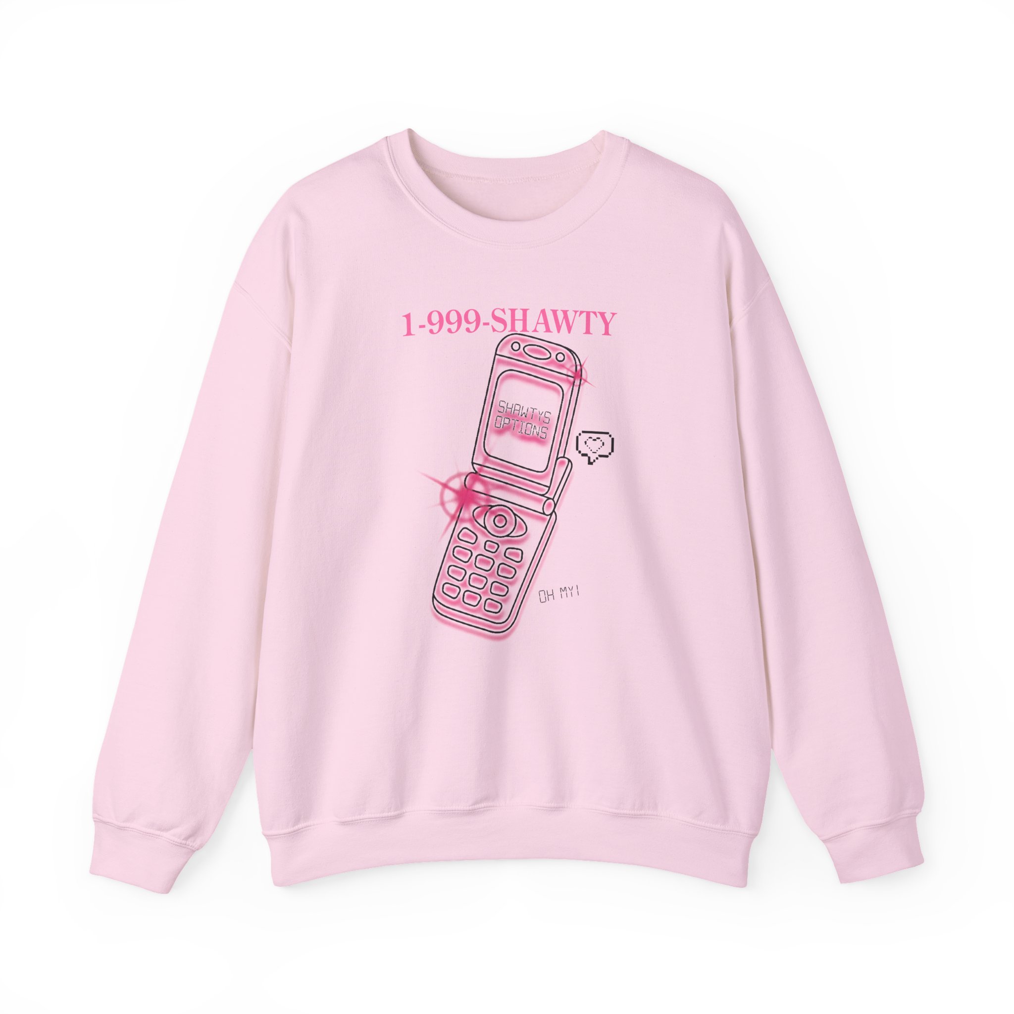 Shawty Bae Shawty Hotline Unisex Heavy Blendâ„¢ Crewneck Sweatshirt