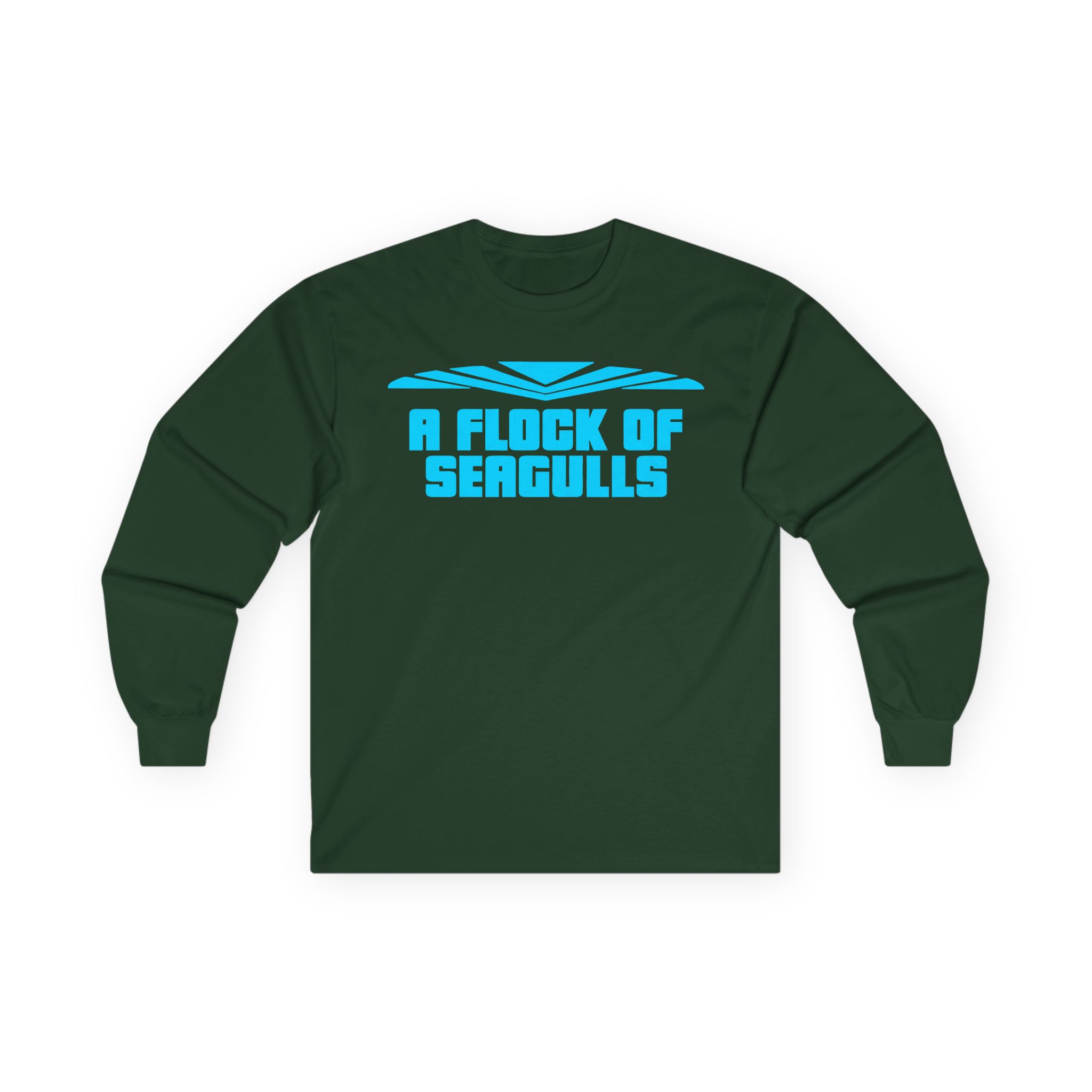 A Flock of Seagulls Logo Unisex Ultra Cotton Long Sleeve Tee
