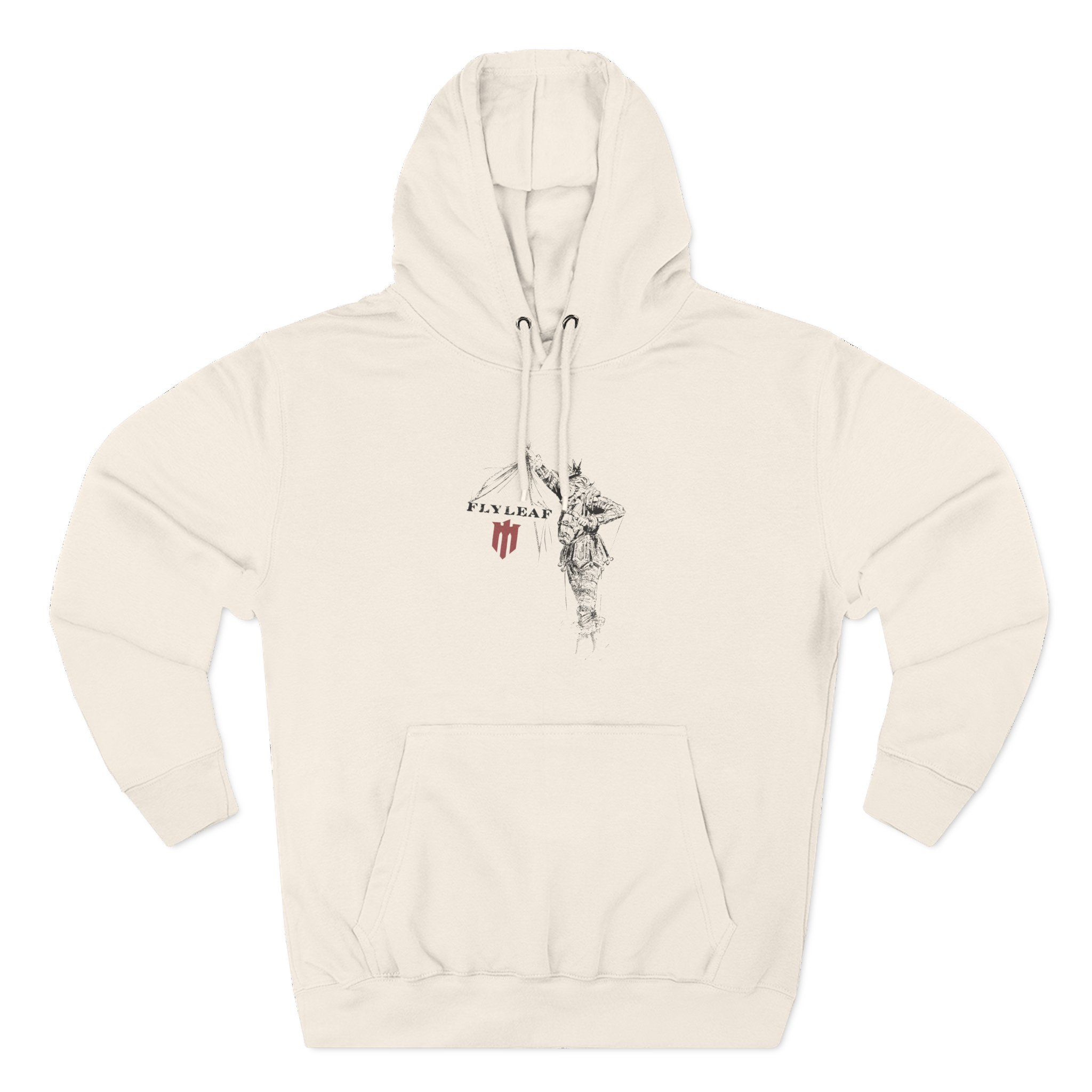 Flyleaf Three-Panel Fleece Hoodie