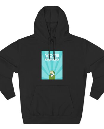 Mumbo Jumbo Vote for Mumbo Three-Panel Fleece Hoodie