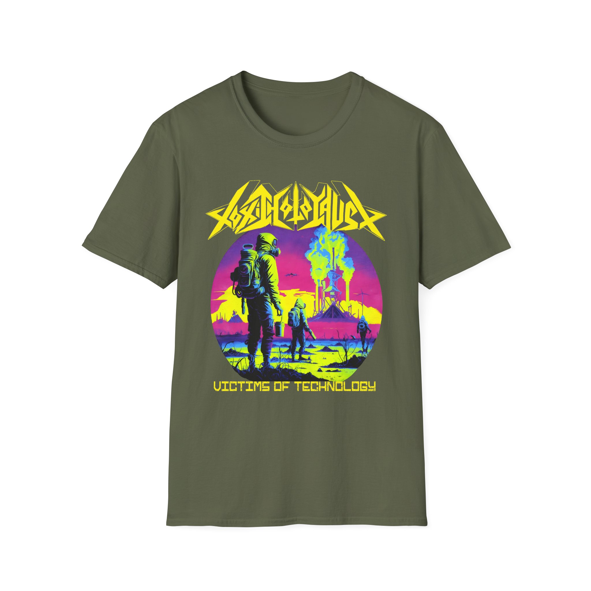 Toxic Holocaust Victims of Technology Unisex Softstyle T-Shirt