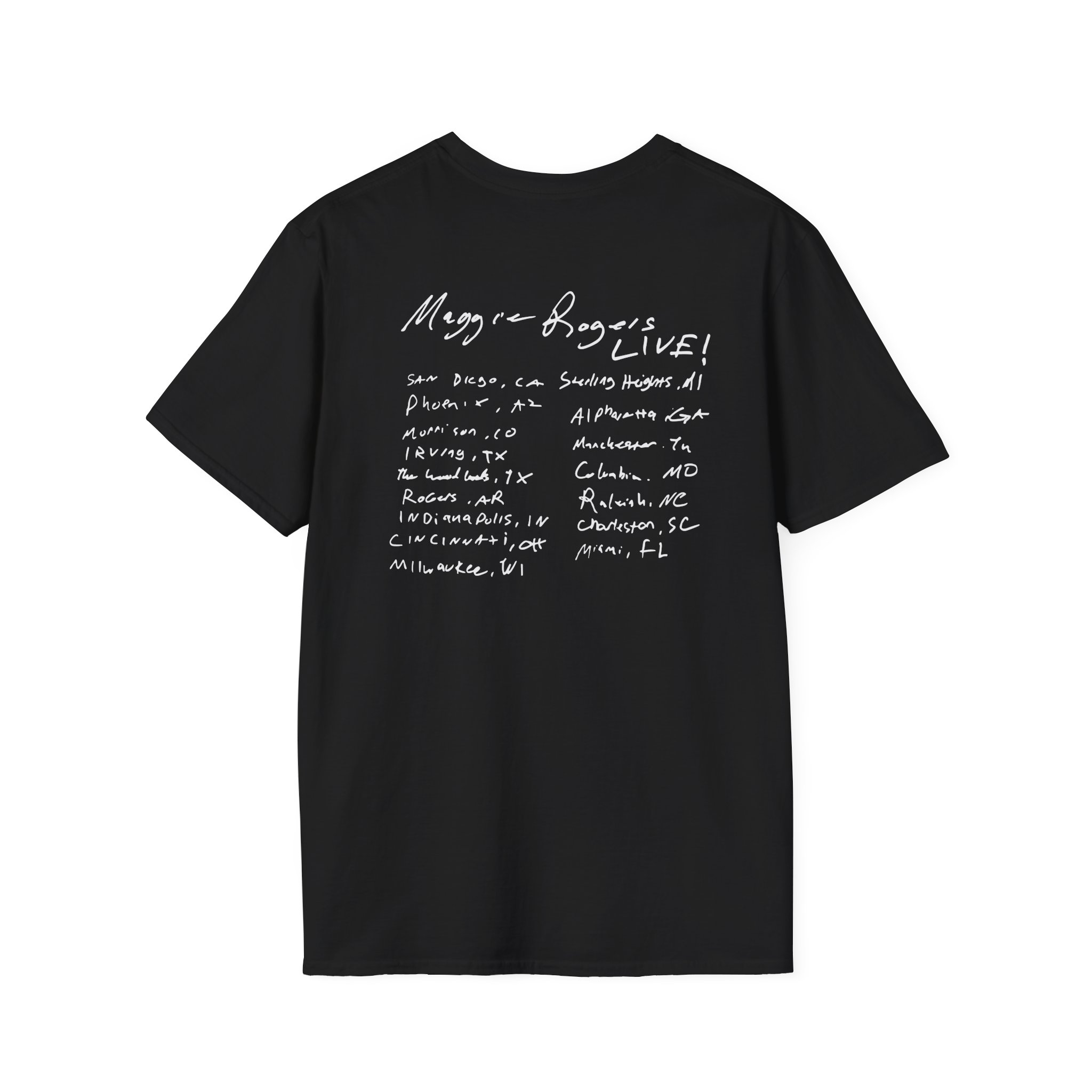 Maggie Rogers The Don't Forget Me Unisex Softstyle T-Shirt