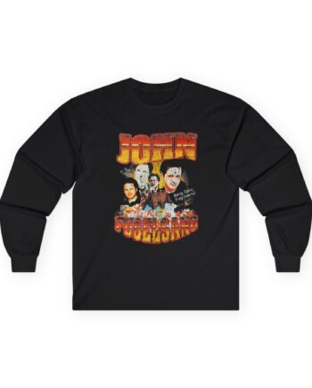 Fugees John Fugelsang From Sirius Xm the Bonfire Distressed Unisex Ultra Cotton Long Sleeve Tee