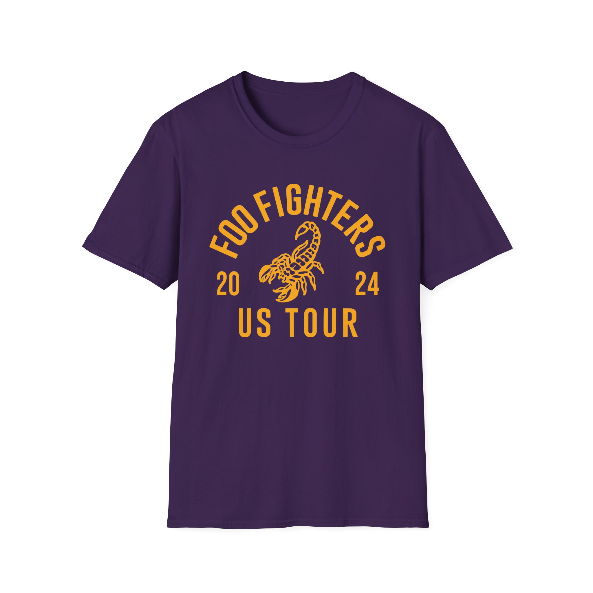 Foo Fighters 2024 Us Tour Unisex Softstyle T-Shirt