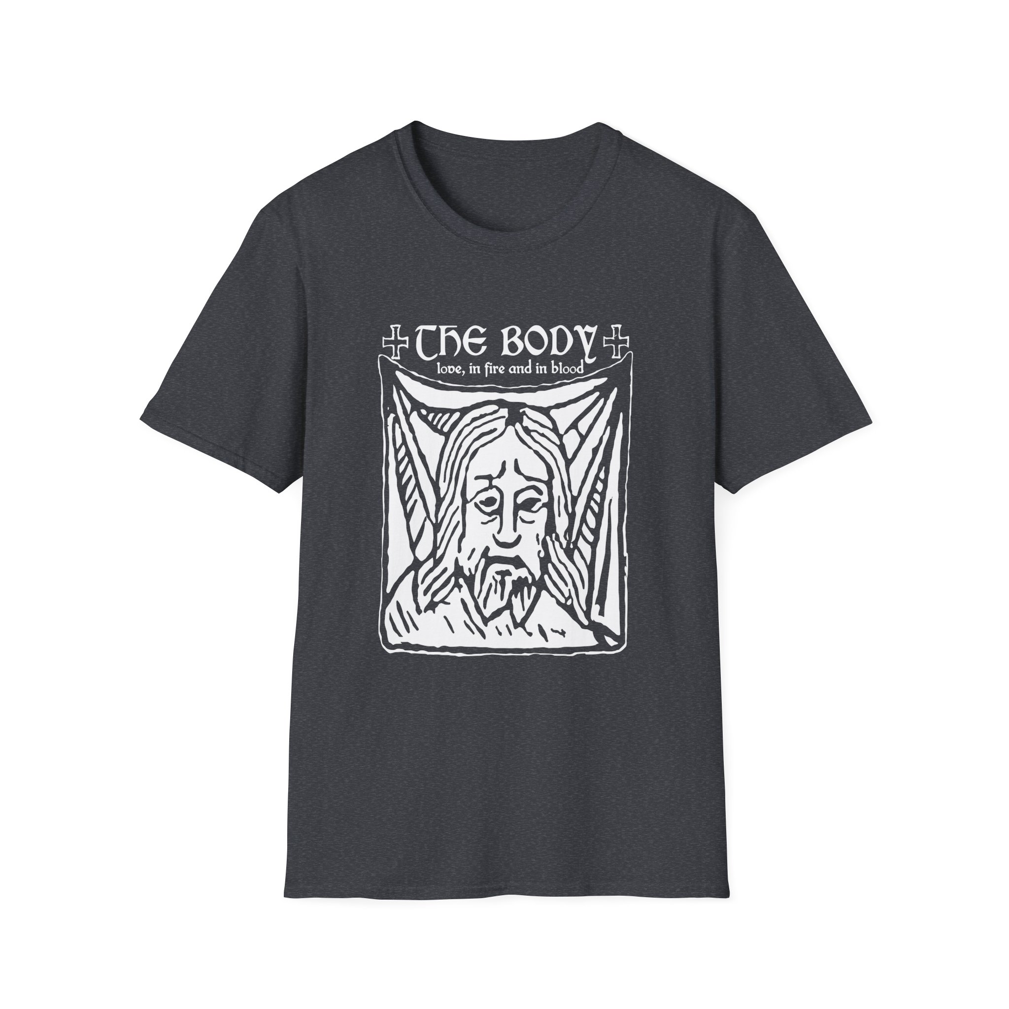 The Body Fire and Blood Unisex Softstyle T-Shirt