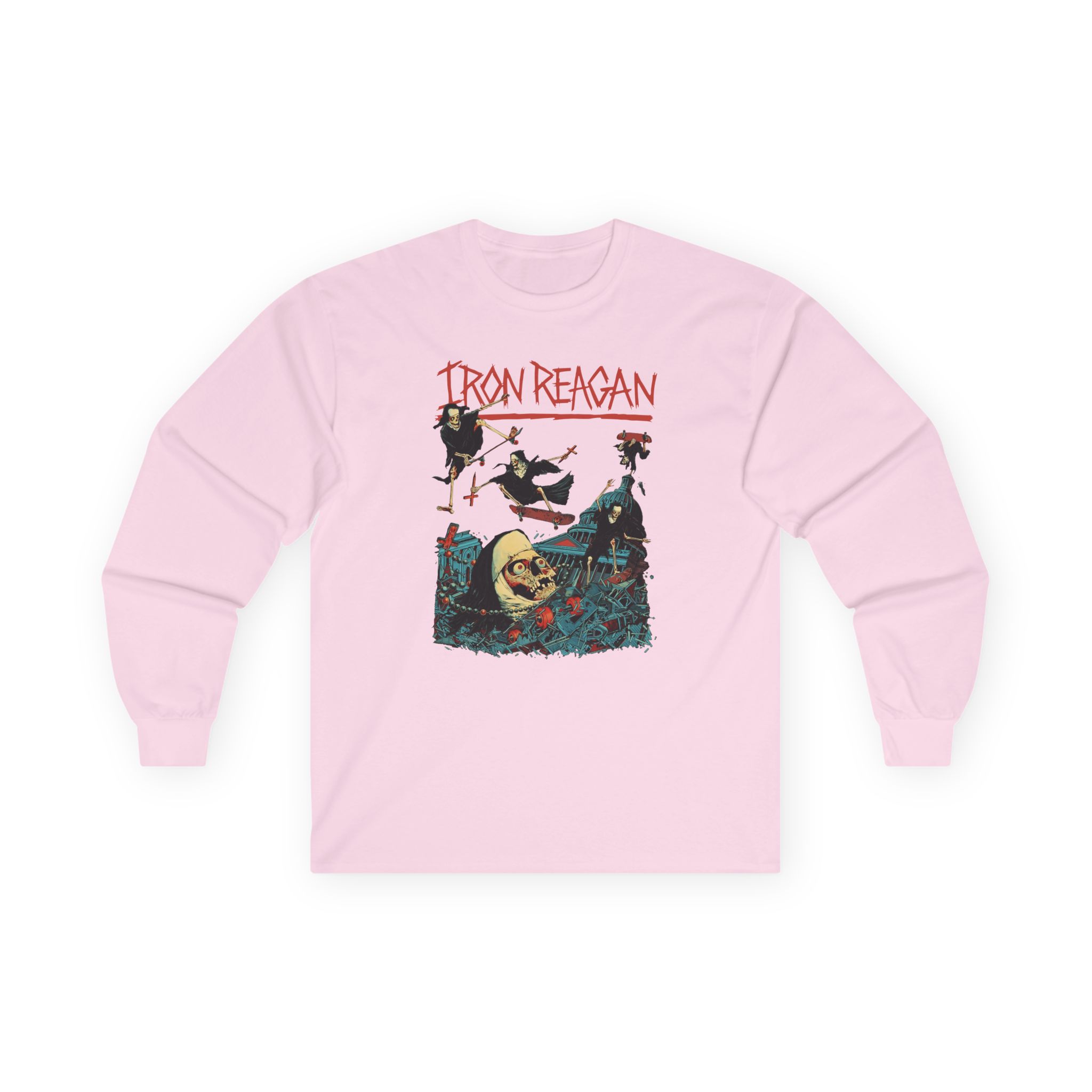Iron Reagan Unisex Ultra Cotton Long Sleeve Tee