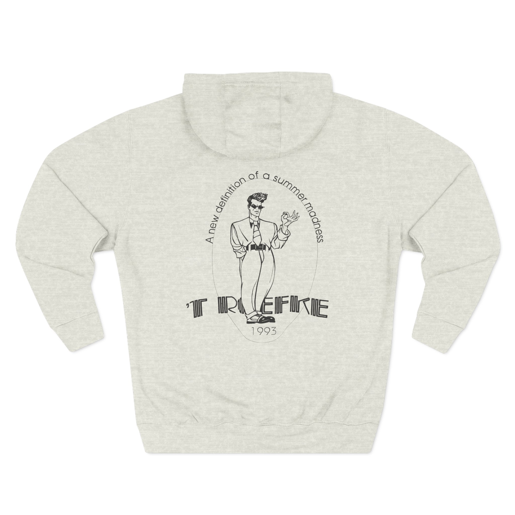 Will Smith 1993 the Fresh Prince Summertime Single Stitch Three-Panel Fleece Hoodie