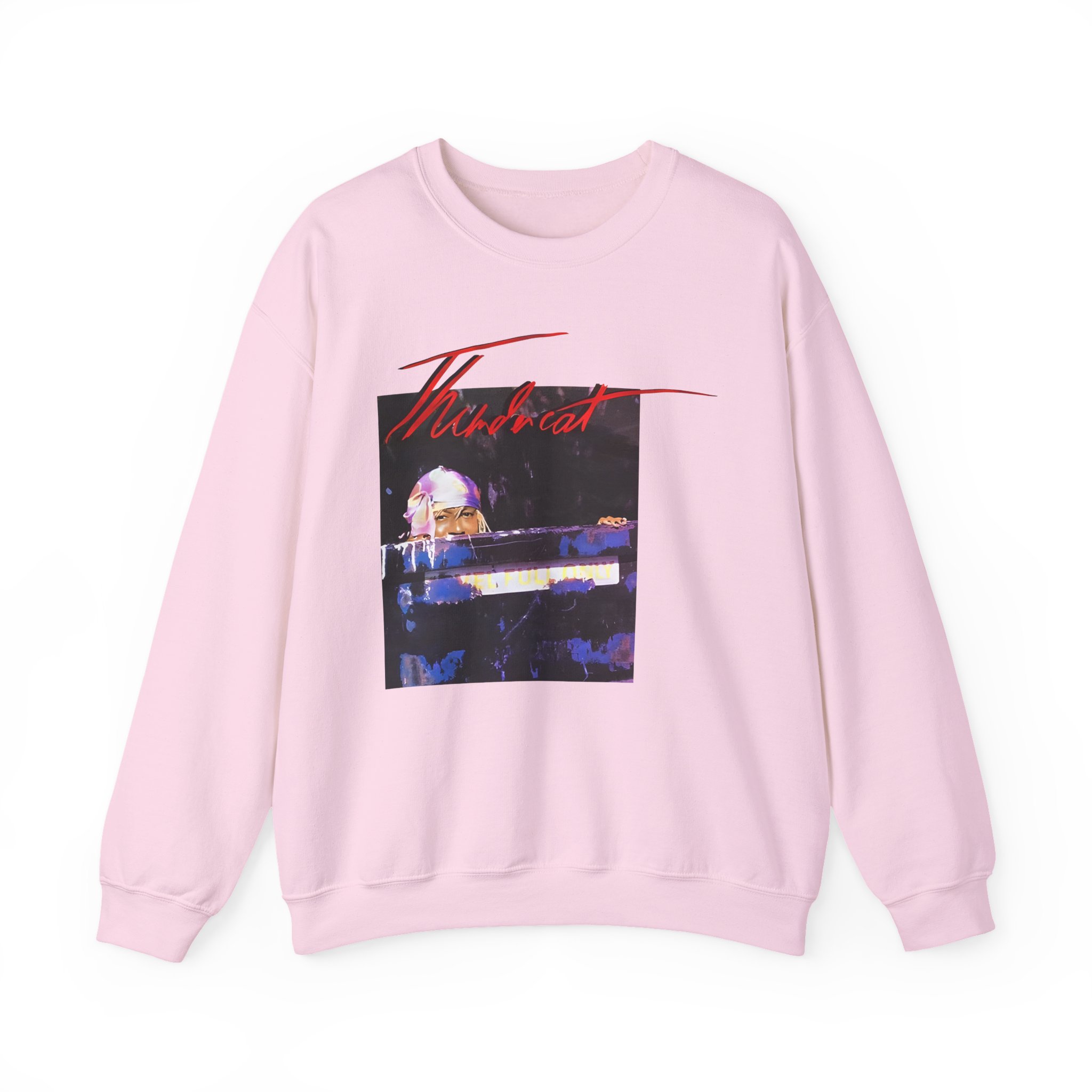 Thundercat Durag Dumpster Fire Unisex Heavy Blendâ„¢ Crewneck Sweatshirt