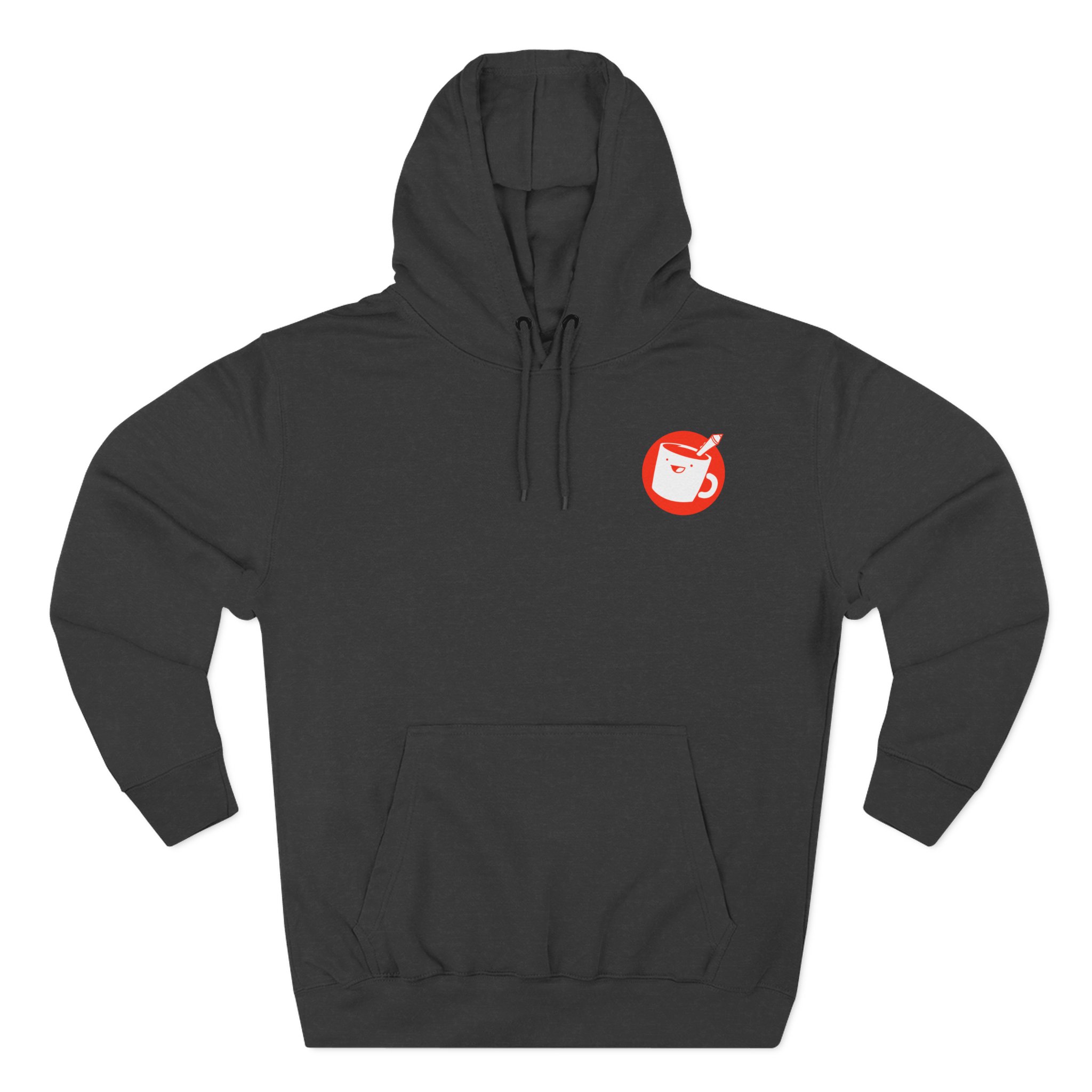 Drawfee Logo Three-Panel Fleece Hoodie