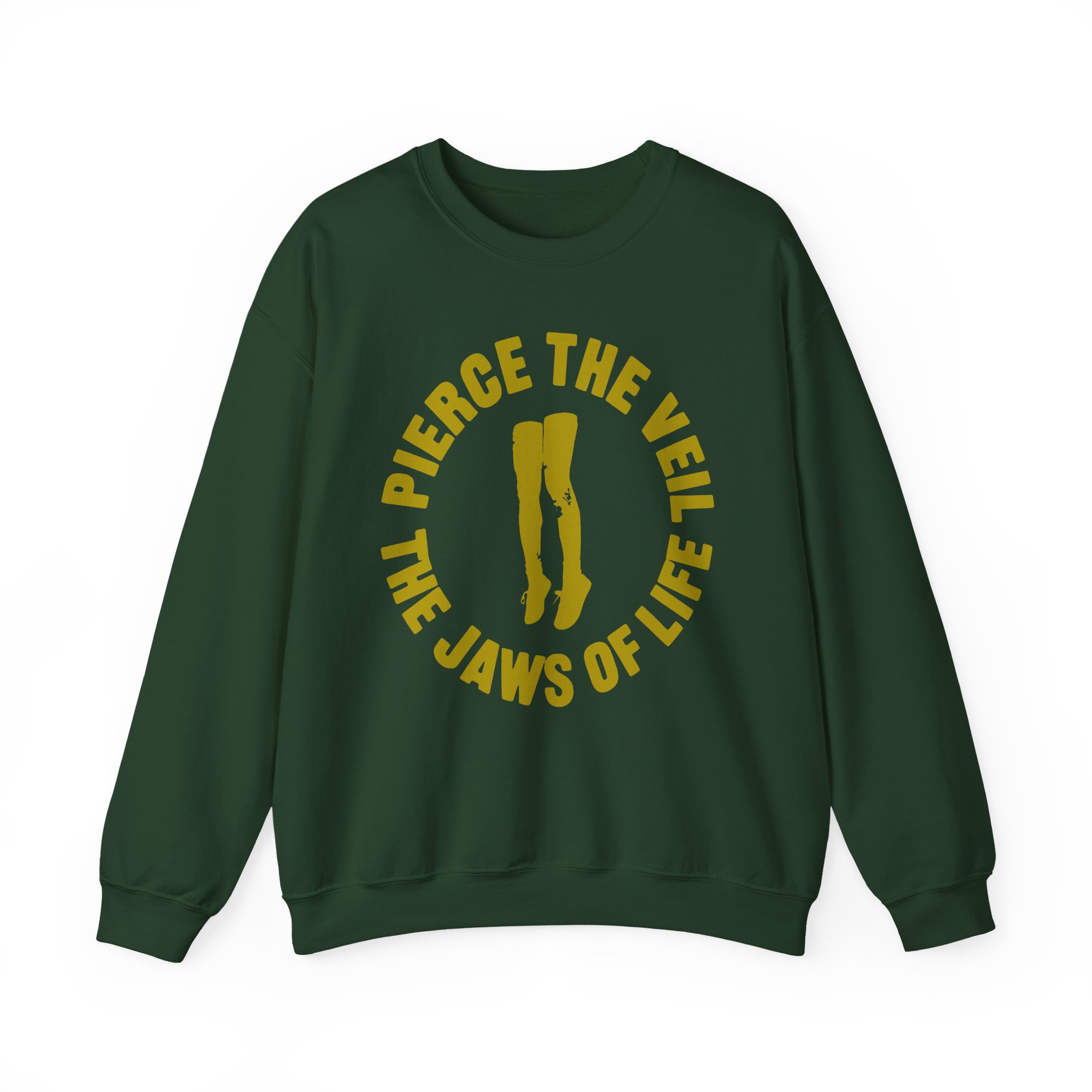 Pierce the Veil Jaws of Life Tie Dye Unisex Heavy Blendâ„¢ Crewneck Sweatshirt
