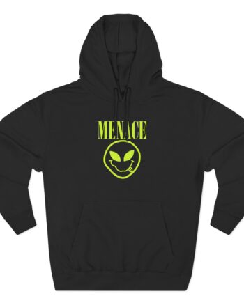 Kanel Joseph Smiley Menace Three-Panel Fleece Hoodie