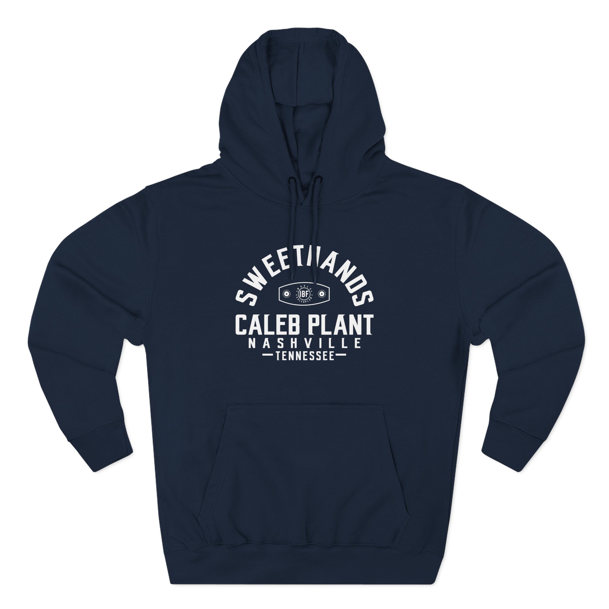Caleb Plant Sweethands and the New Ibf Championship Three-Panel Fleece Hoodie