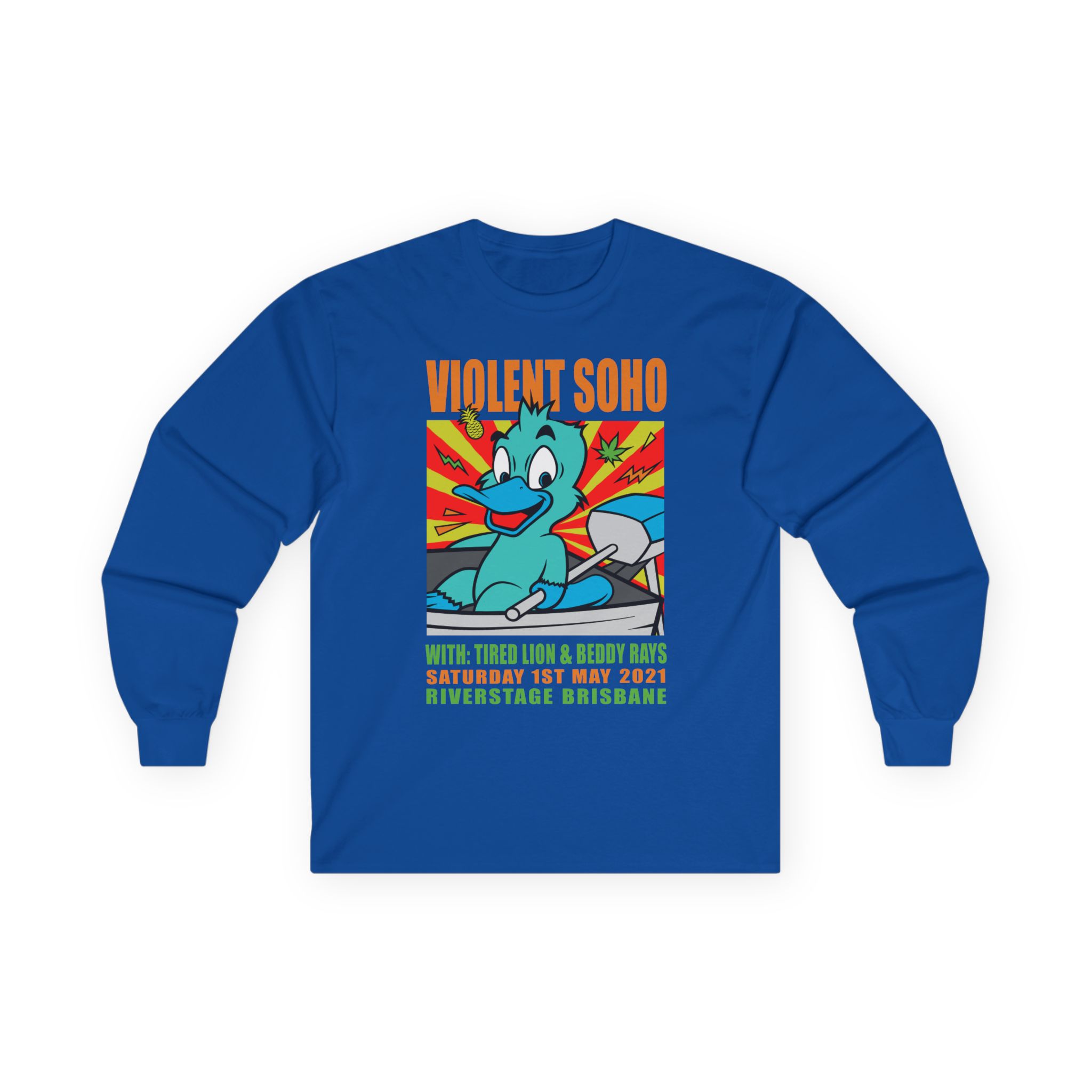 Violent Soho Event Poster Unisex Ultra Cotton Long Sleeve Tee