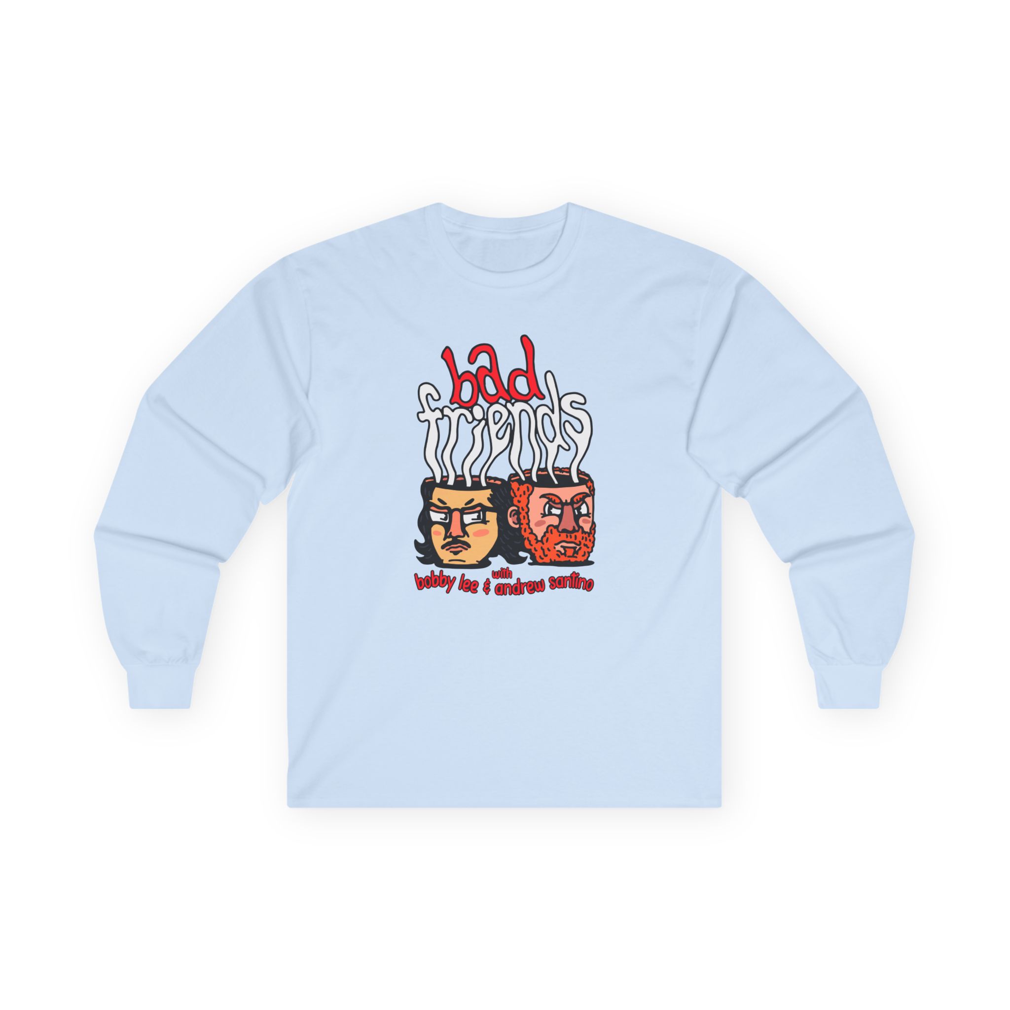 Bad Friends Mugheads Unisex Ultra Cotton Long Sleeve Tee