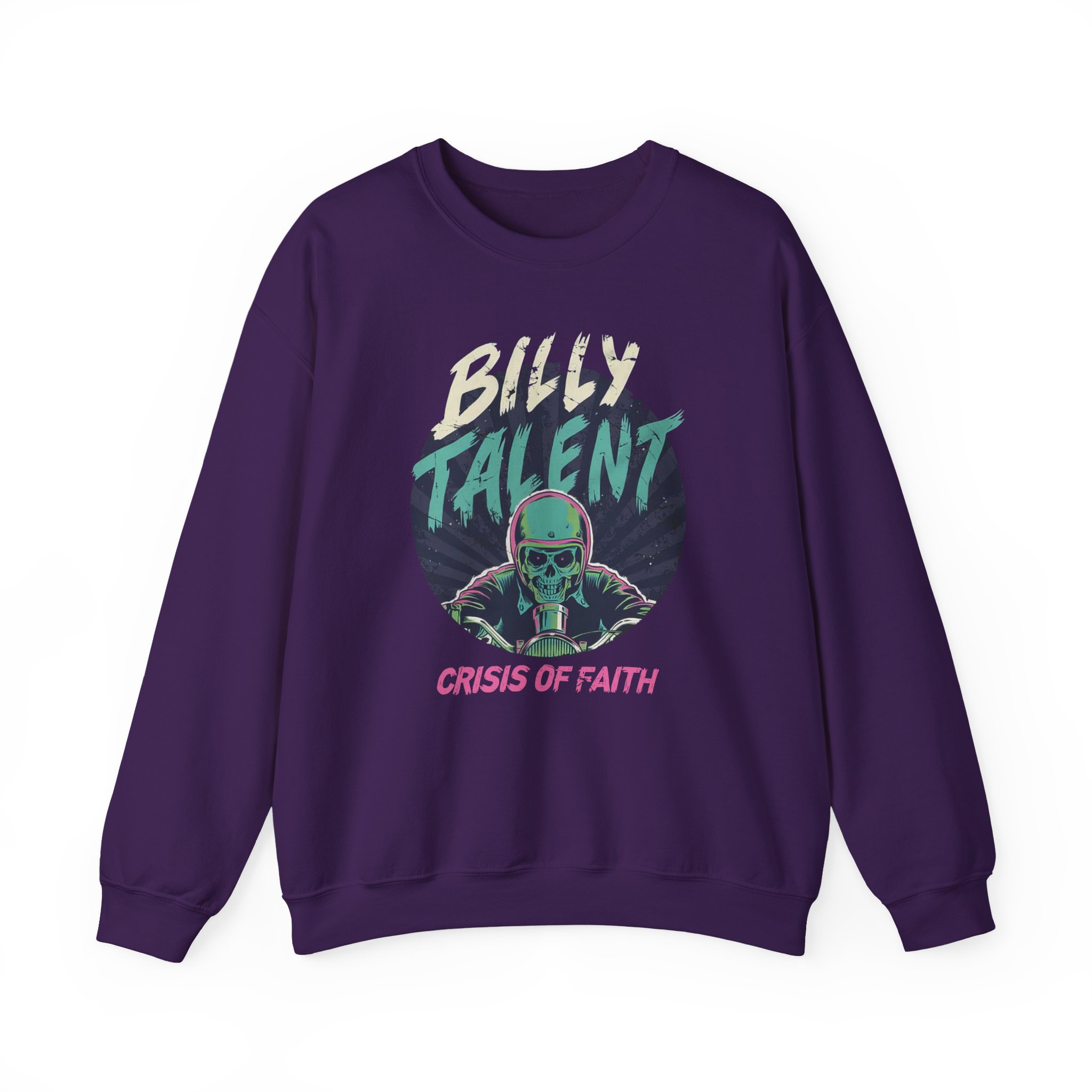 Billy Talent Cof Circle Rider Unisex Heavy Blendâ„¢ Crewneck Sweatshirt