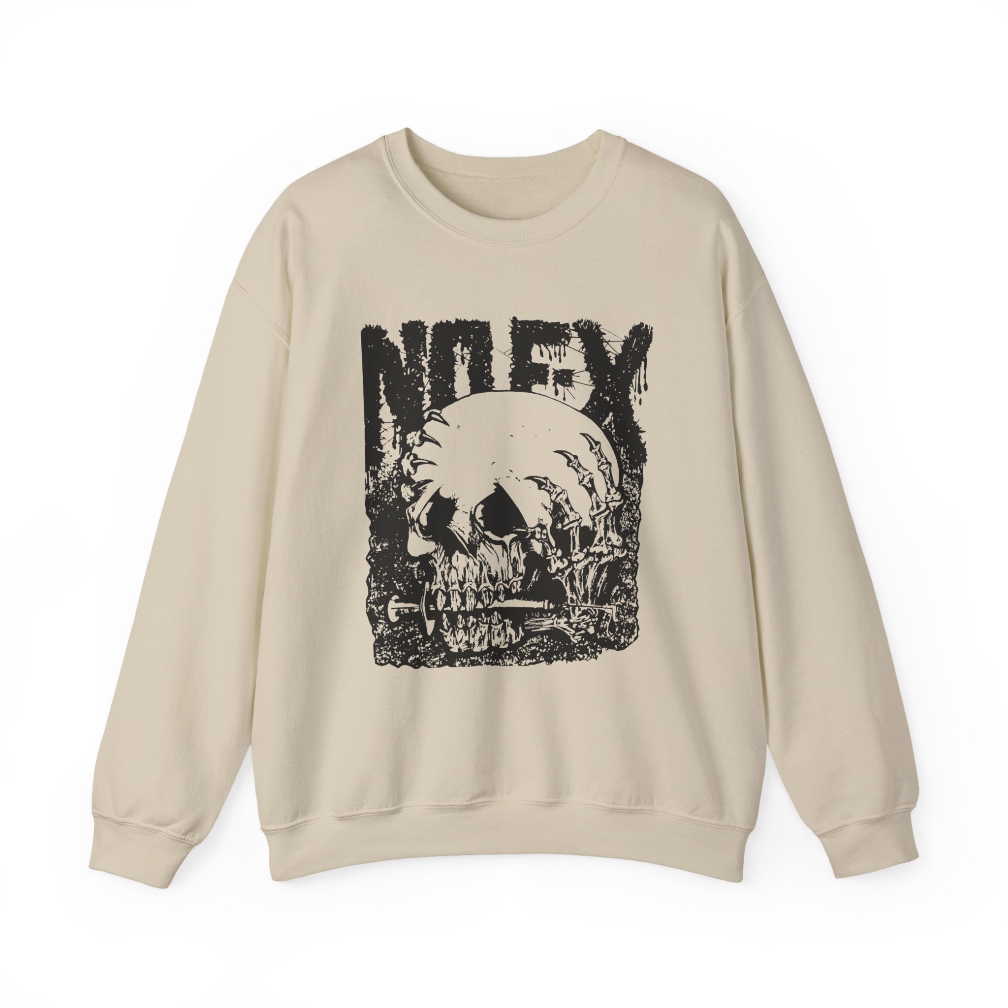 Nofx Og Skull Unisex Heavy Blendâ„¢ Crewneck Sweatshirt
