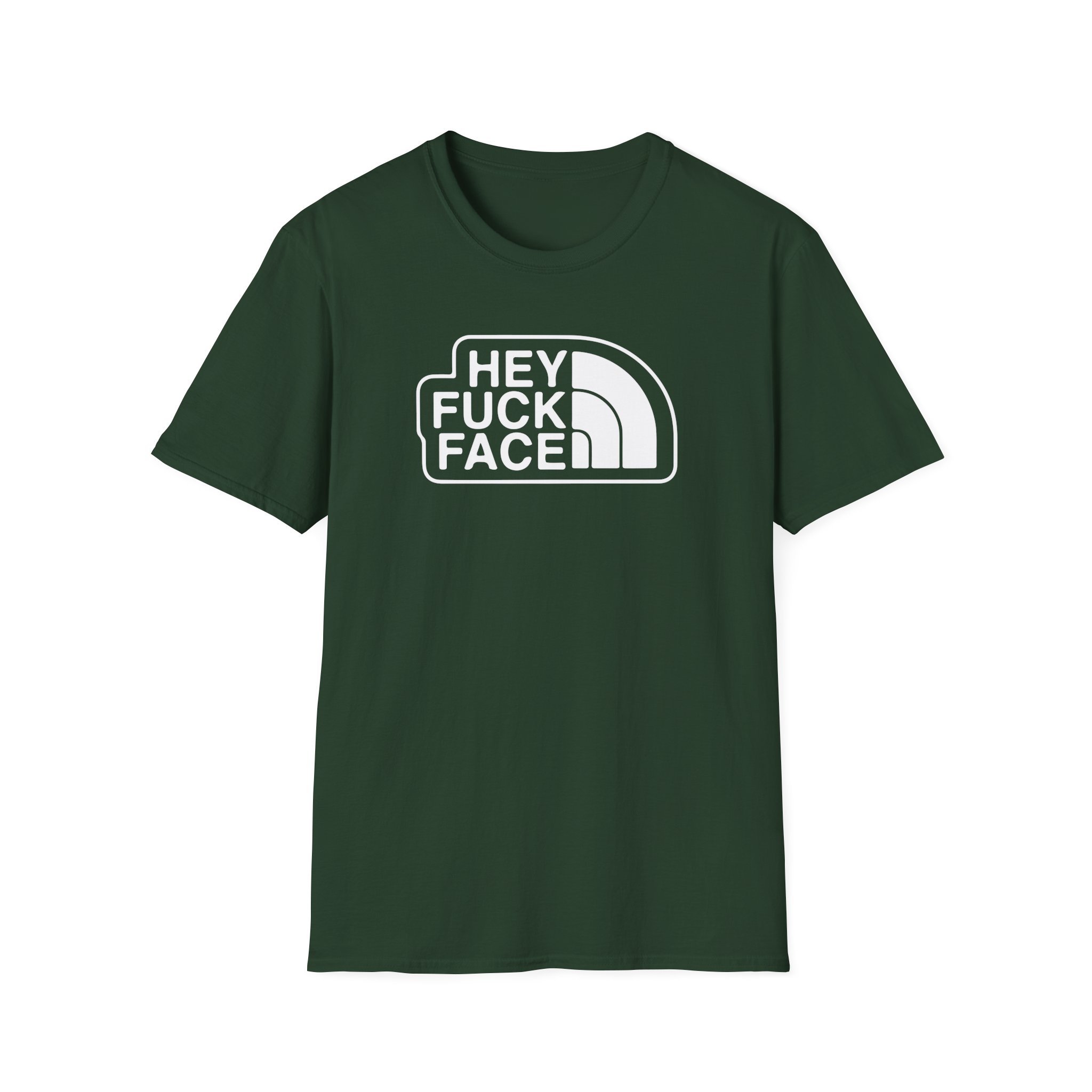 Aba and Preach Hey Fuck Face Unisex Softstyle T-Shirt