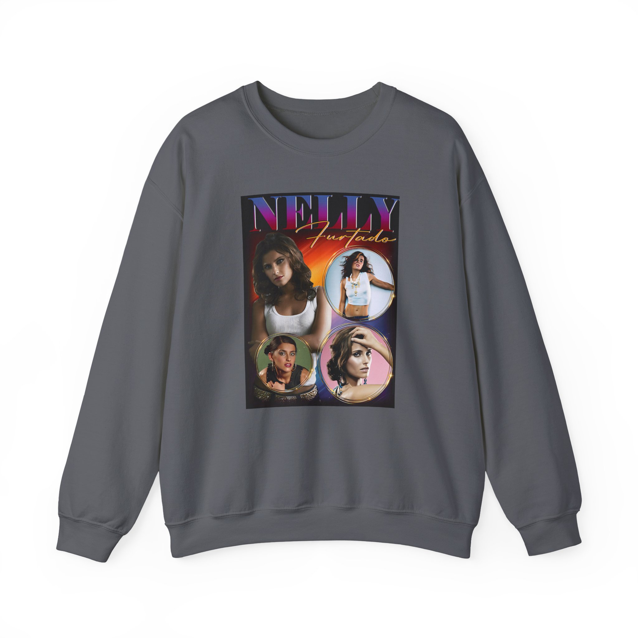 Nelly Furtado Unisex Heavy Blend Crewneck Sweatshirt