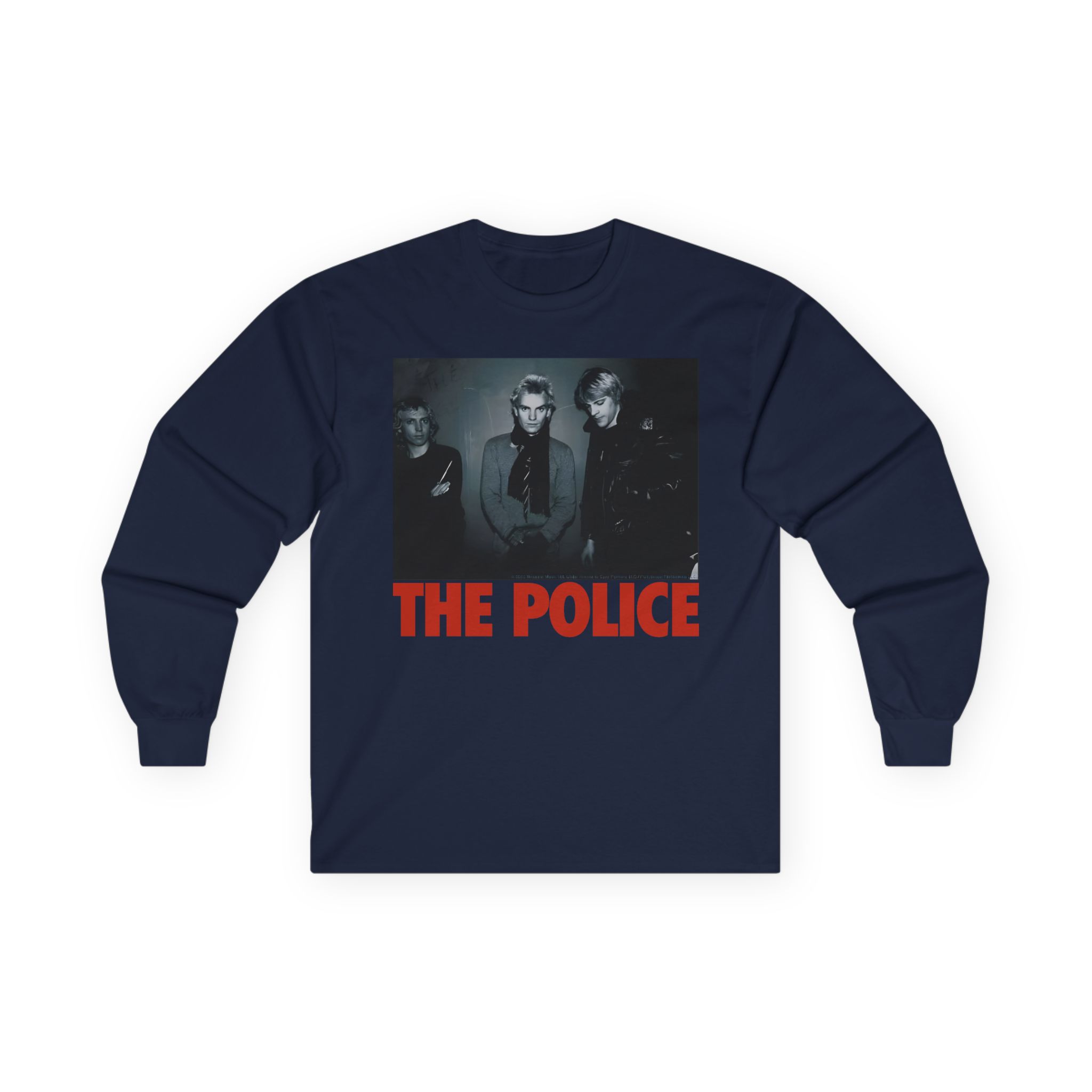 The Police Against the Wall Unisex Ultra Cotton Long Sleeve Tee