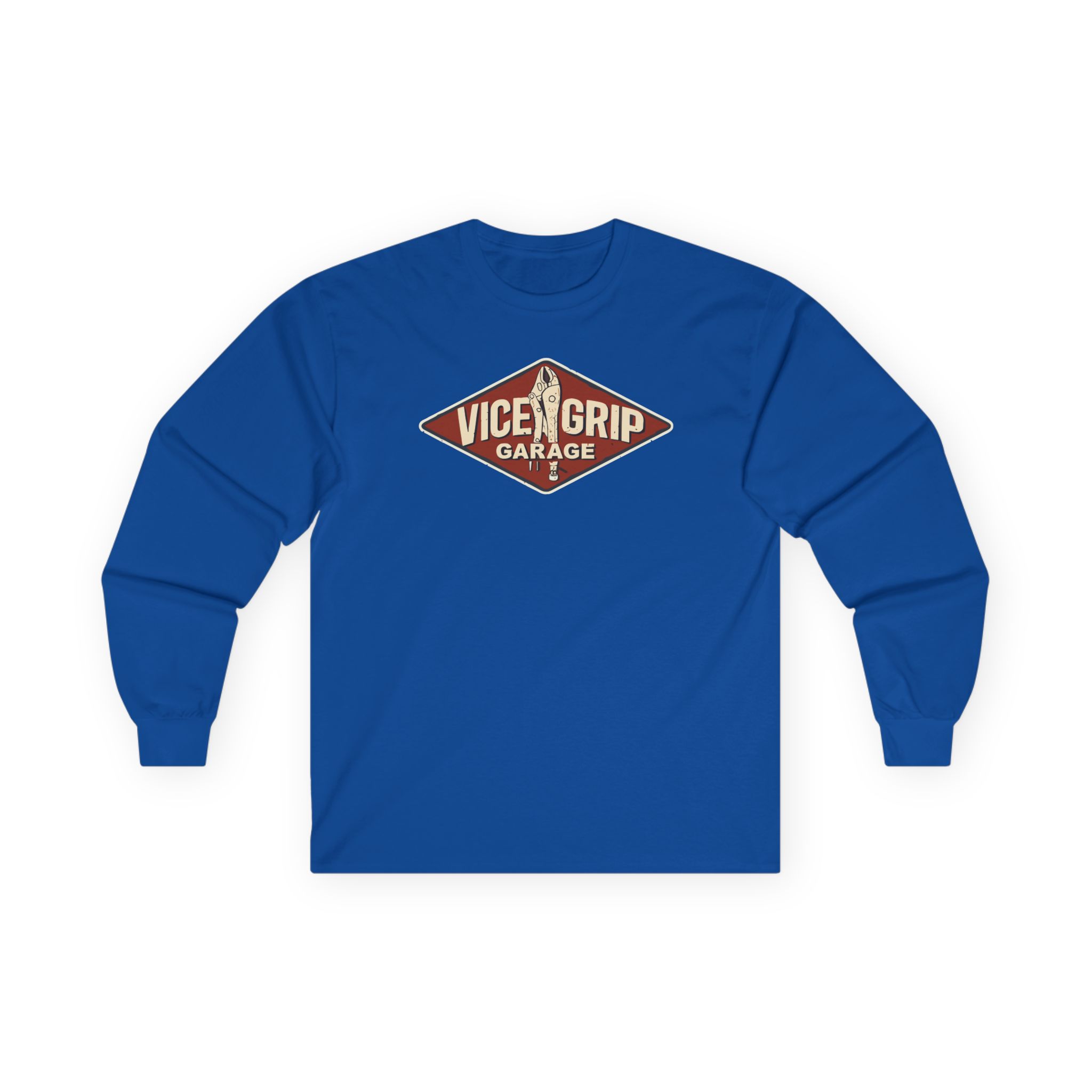 Vicegripgarage Garage Sign Unisex Ultra Cotton Long Sleeve Tee