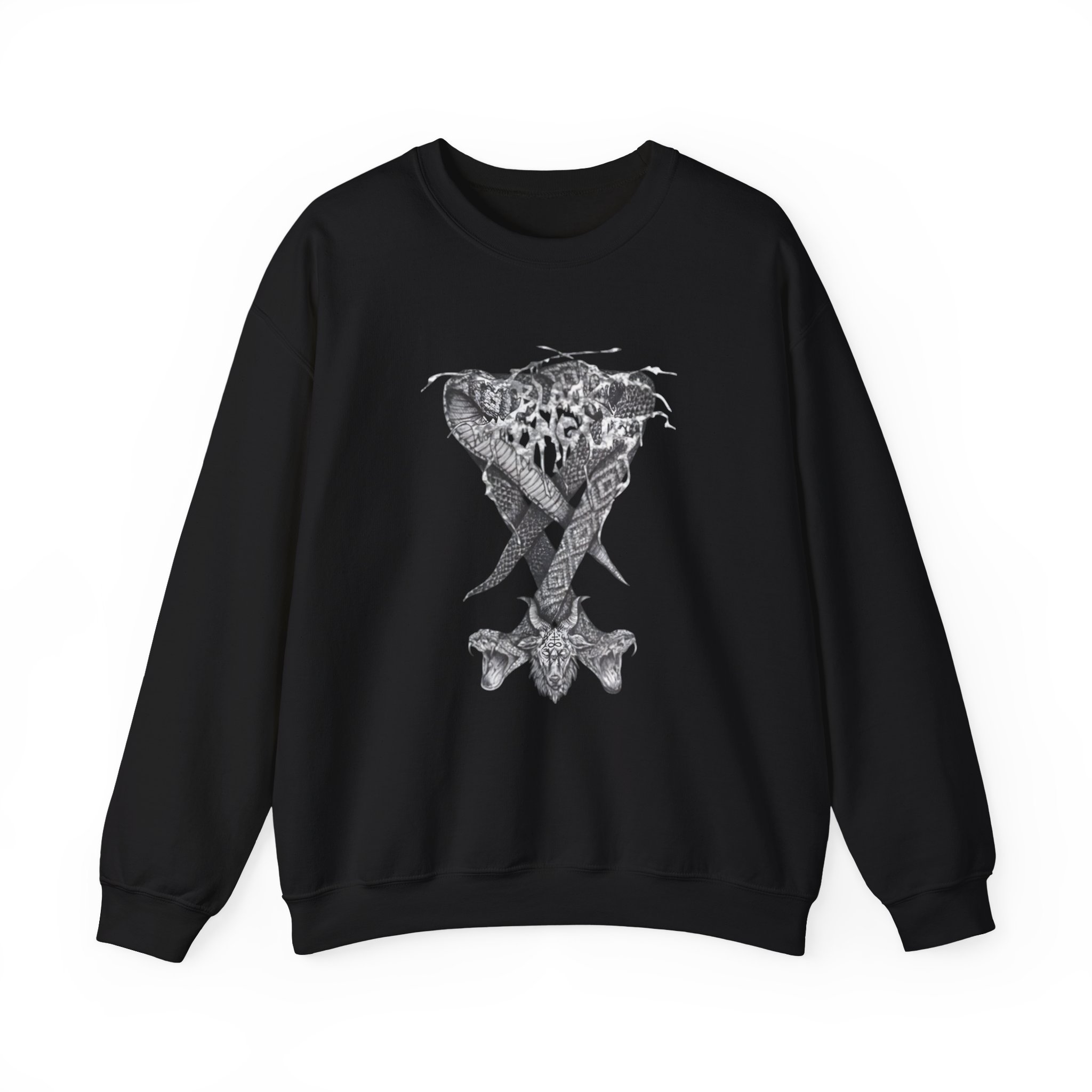 Black Tongue Leviathan Assembly Unisex Heavy Blendâ„¢ Crewneck Sweatshirt