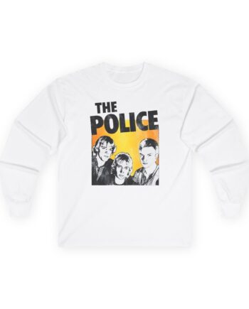 The Police Outlandos Bootleg 1980 Ragla Unisex Ultra Cotton Long Sleeve Tee