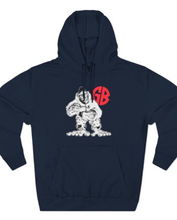 Gorilla Biscuits Big Gorilla Three-Panel Fleece Hoodie