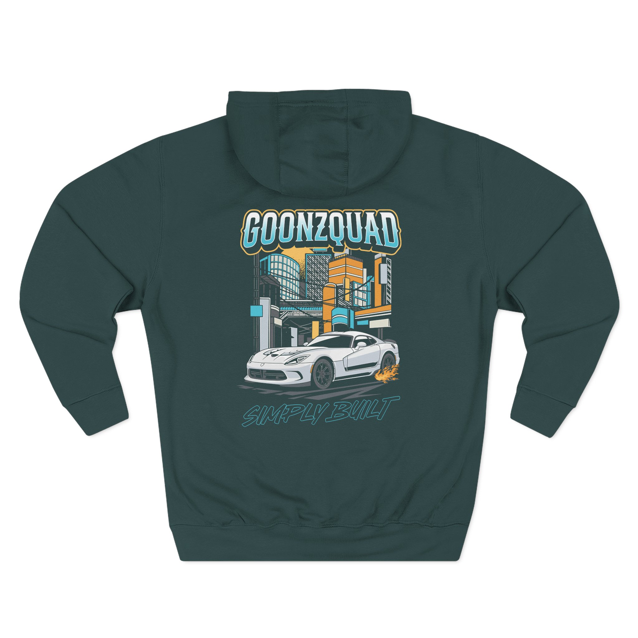 Goonzquad Urban Venom Three-Panel Fleece Hoodie