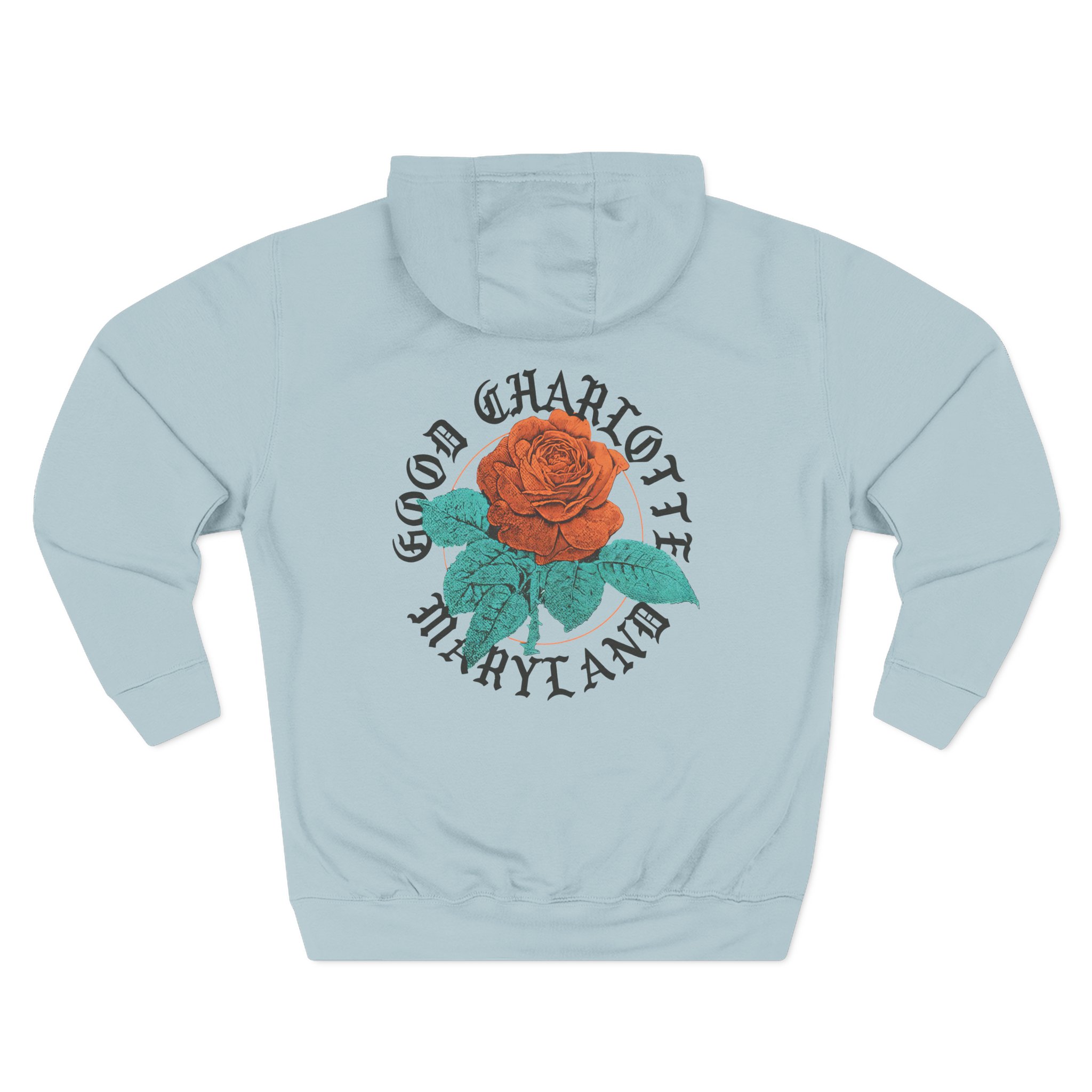 Good Charlotte Rose Maryland Three-Panel Fleece Hoodie