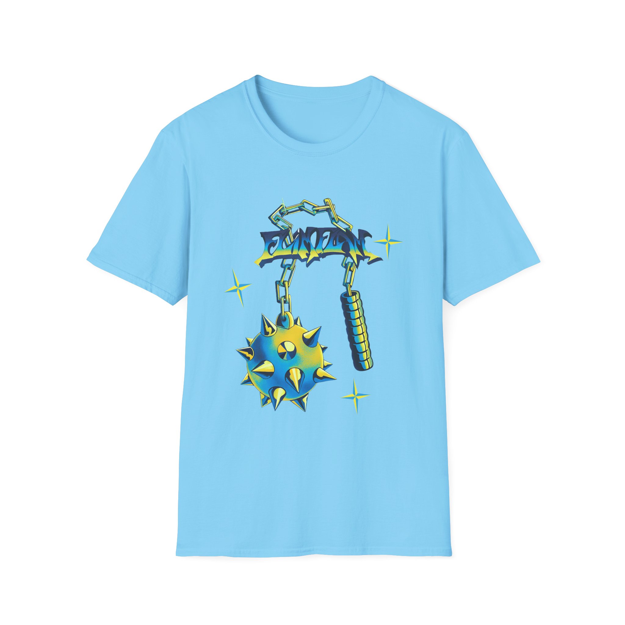 Flamingo Flim Flail Unisex Softstyle T-Shirt