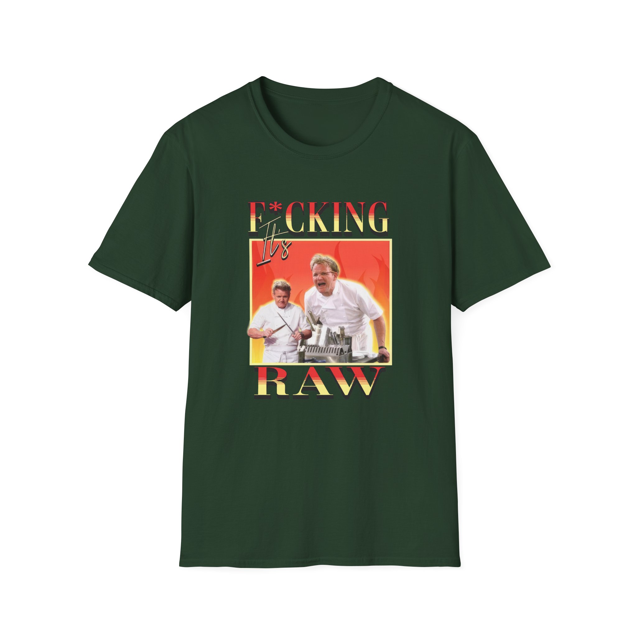 Gordon Ramsay It's F*cking Raw Unisex Softstyle T-Shirt