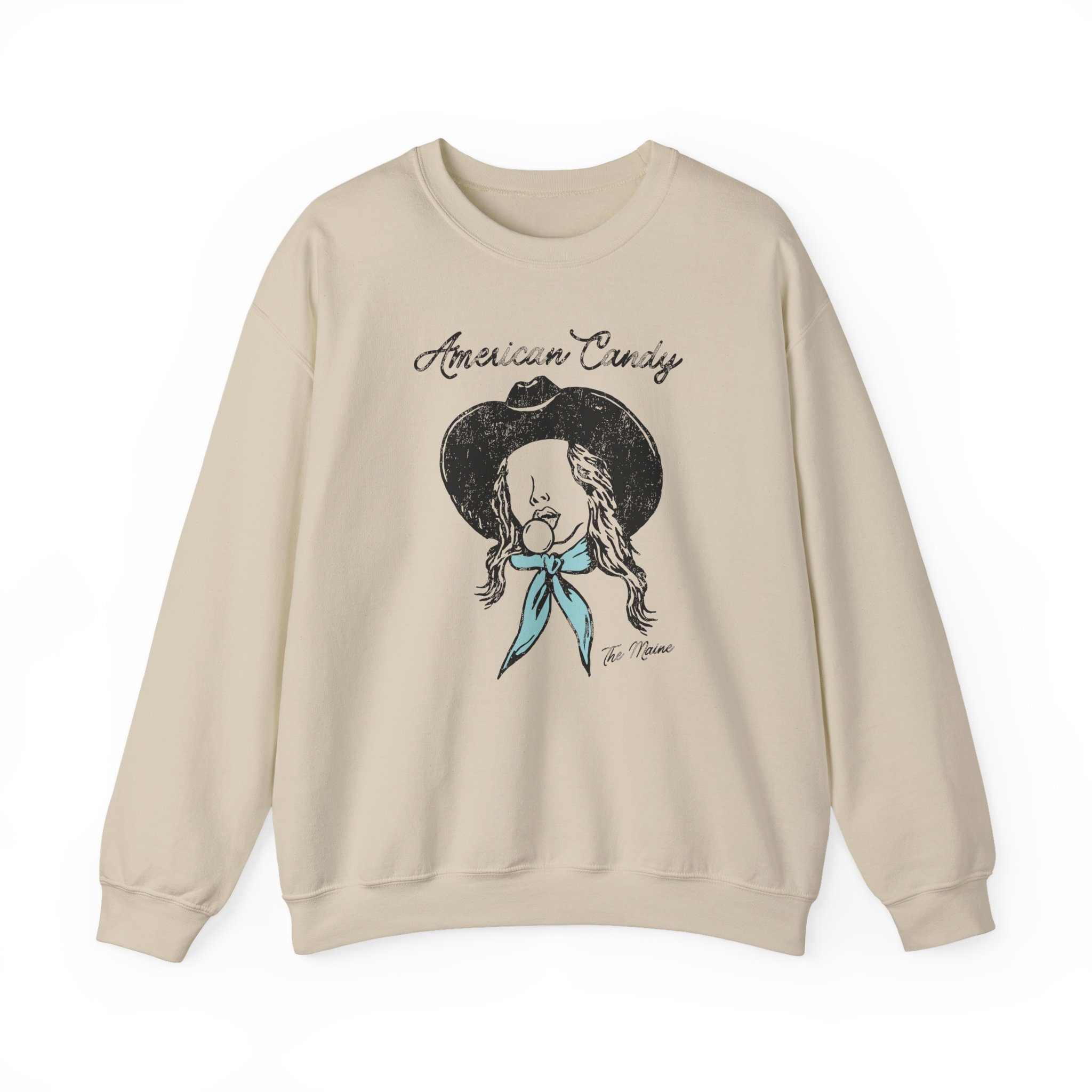 The Maine AC Cowgirl Unisex Heavy Blend Crewneck Sweatshirt