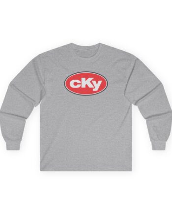 CKY Oval Logo  Unisex Ultra Cotton Long Sleeve Tee