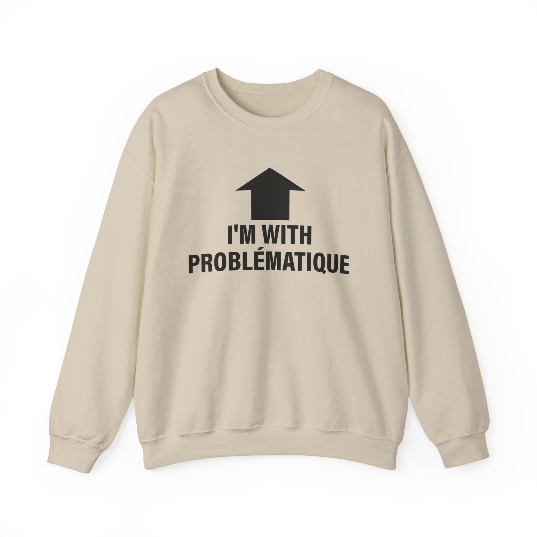 Kim Petras I’m With Problématique Unisex Heavy Blend™ Crewneck Sweatshirt